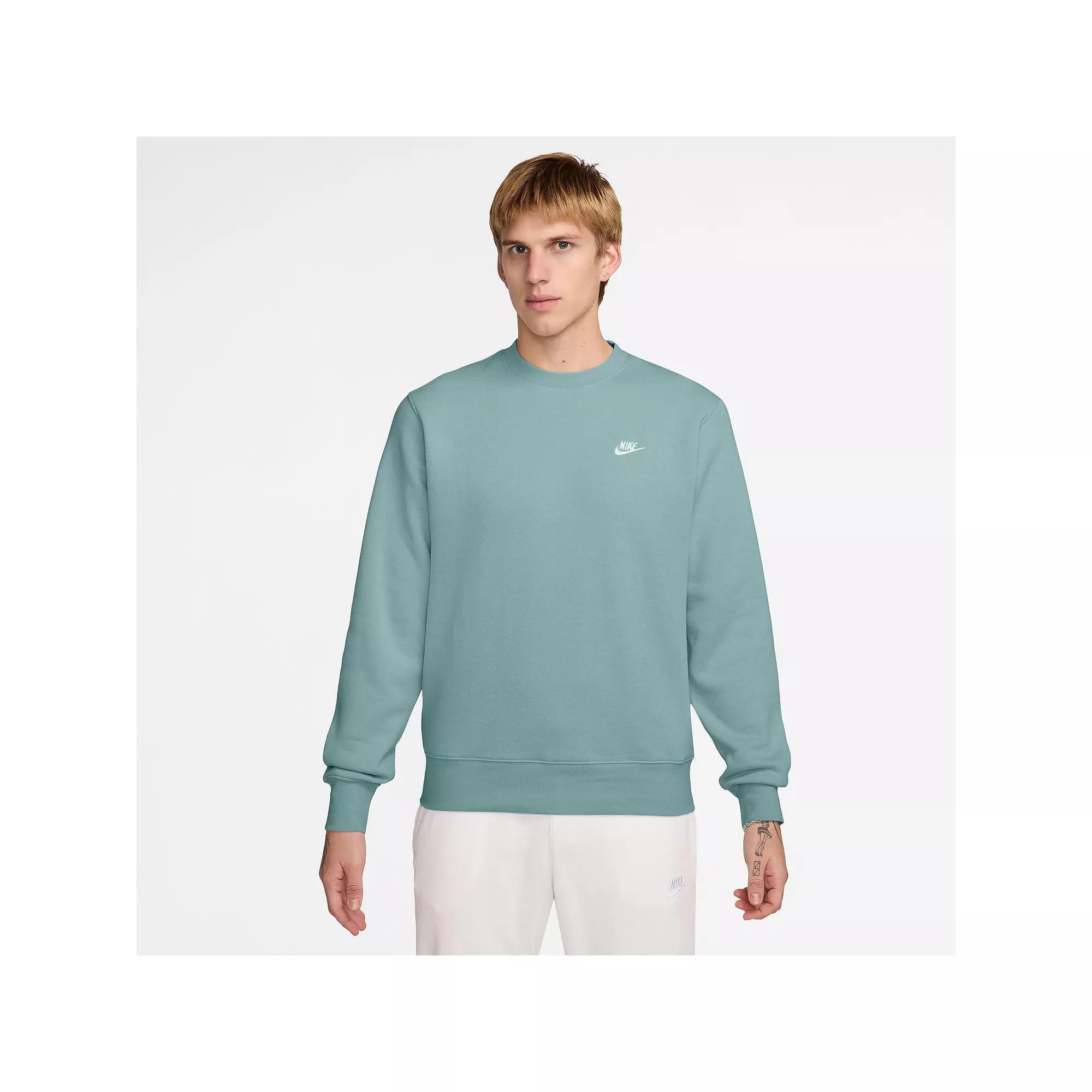 Big & Tall Nike Club Fleece Crewneck Sweatshirt, Men's,  Product Image