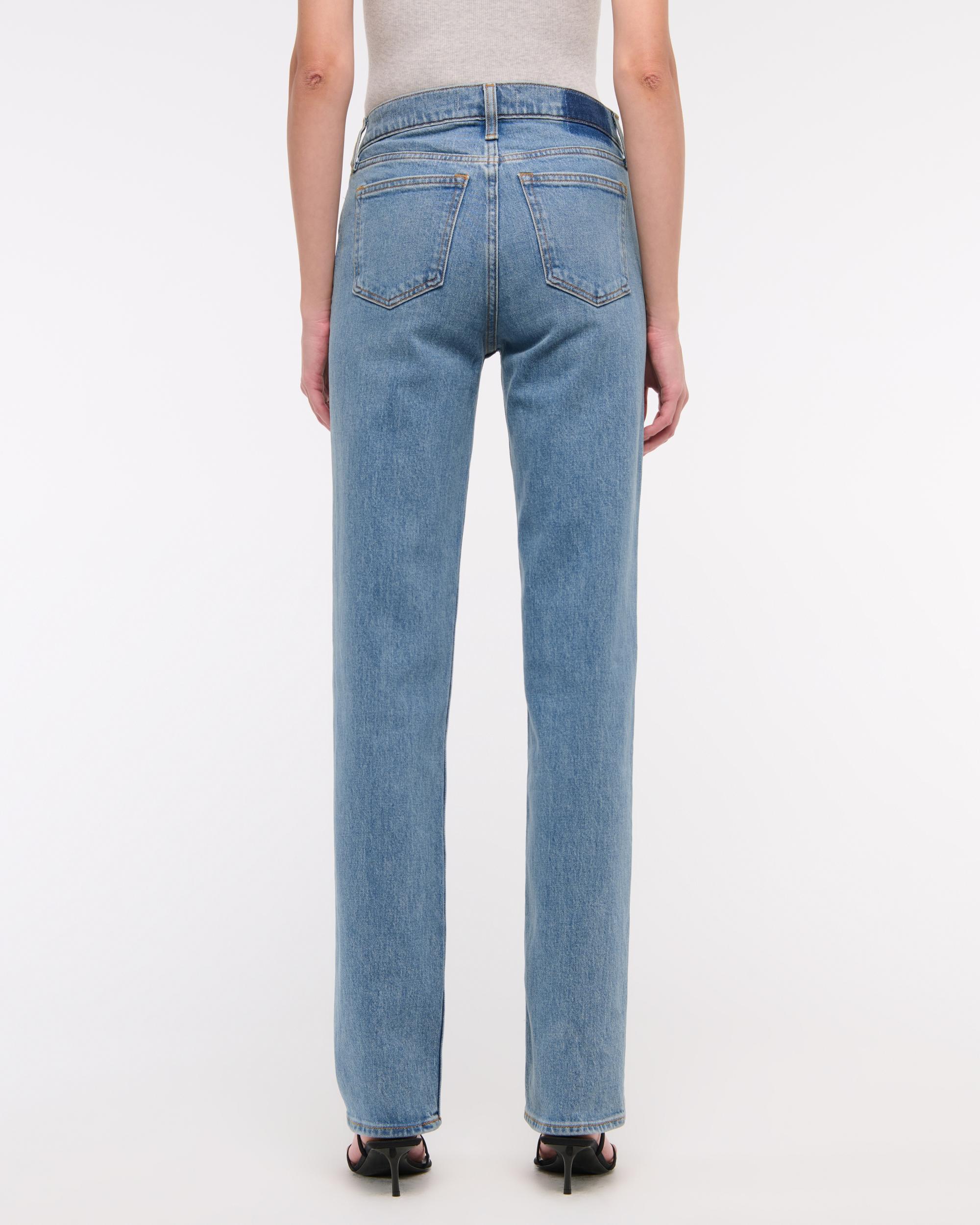 Mid Rise 90s Straight Jean Product Image