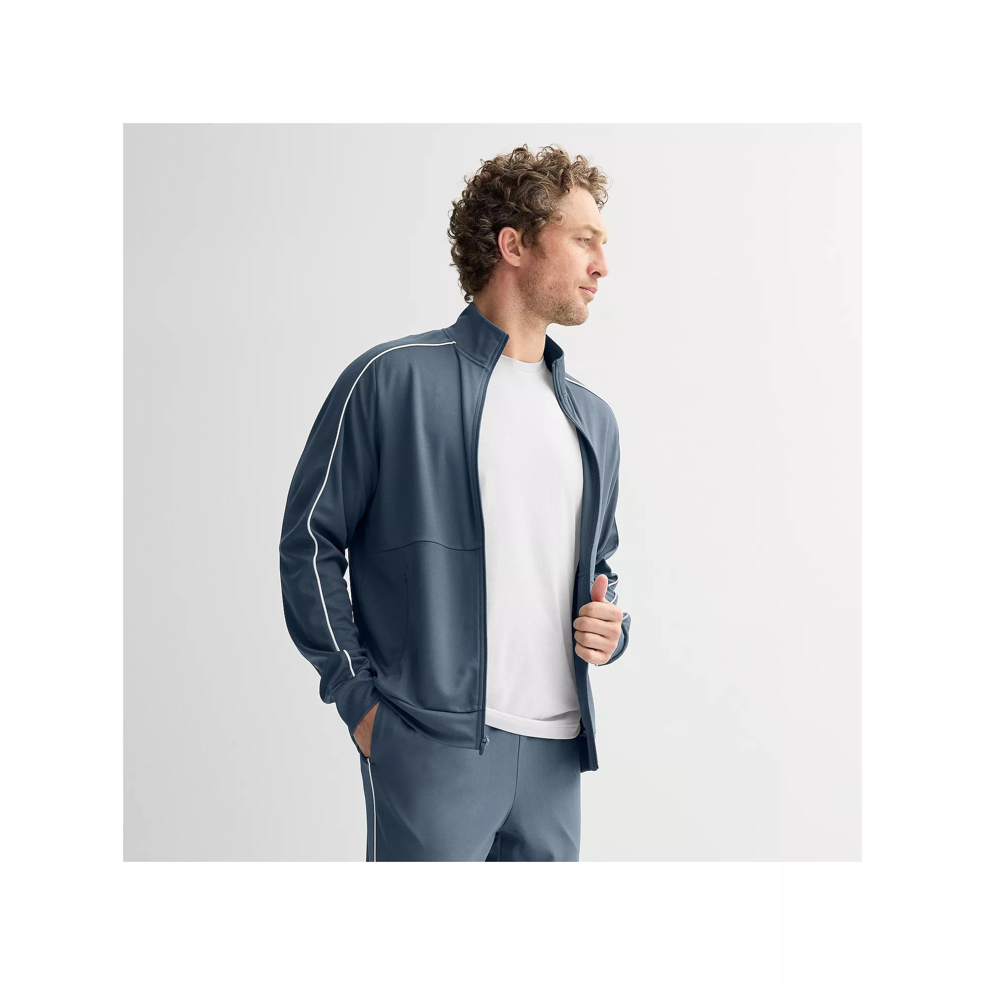 Men's Tek Gear® Piped Track Jacket,  Product Image