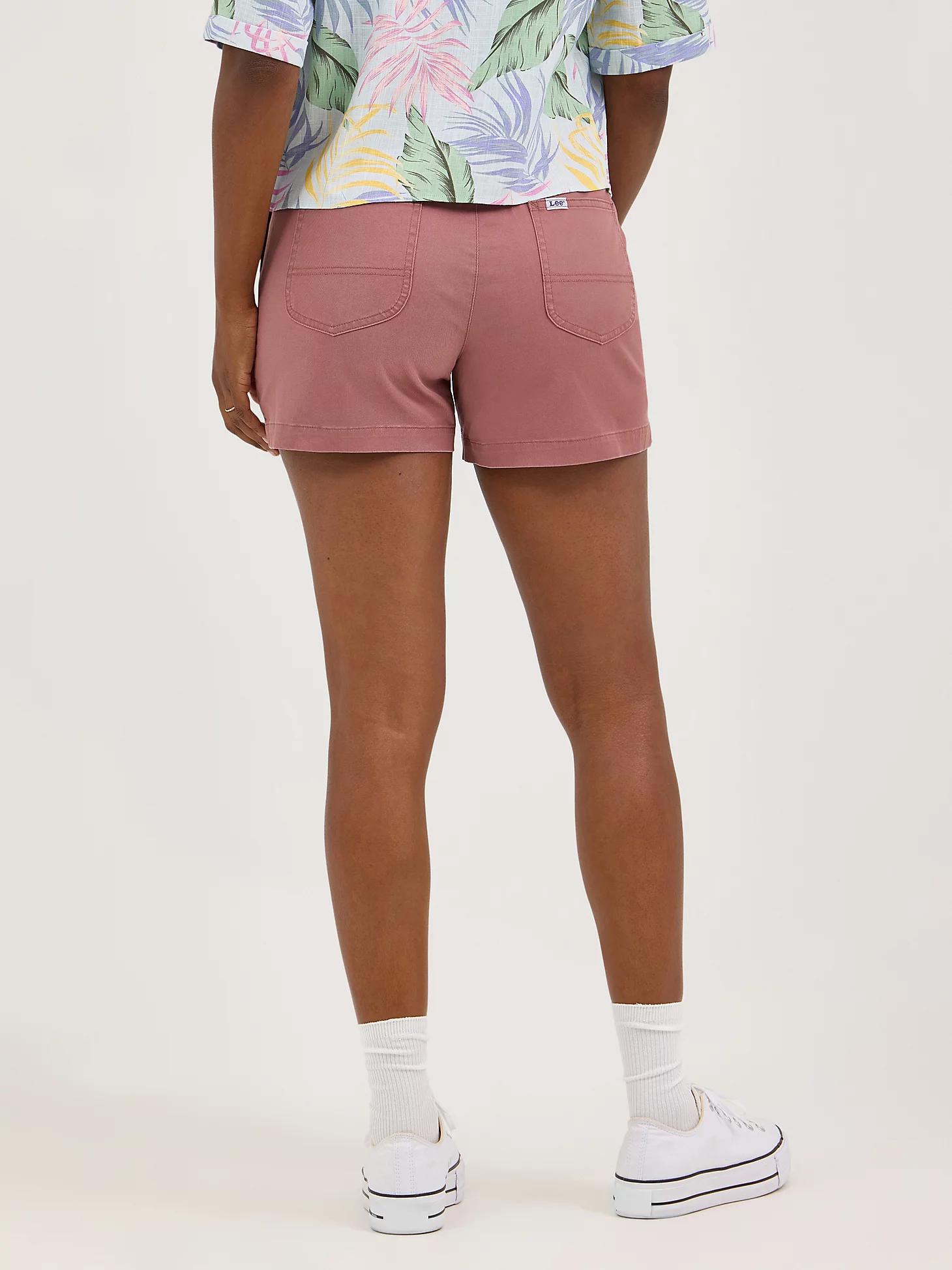 Women's Ultra Lux Comfort High Rise Pull-On Utility Short | Women's Shorts | Lee® Product Image