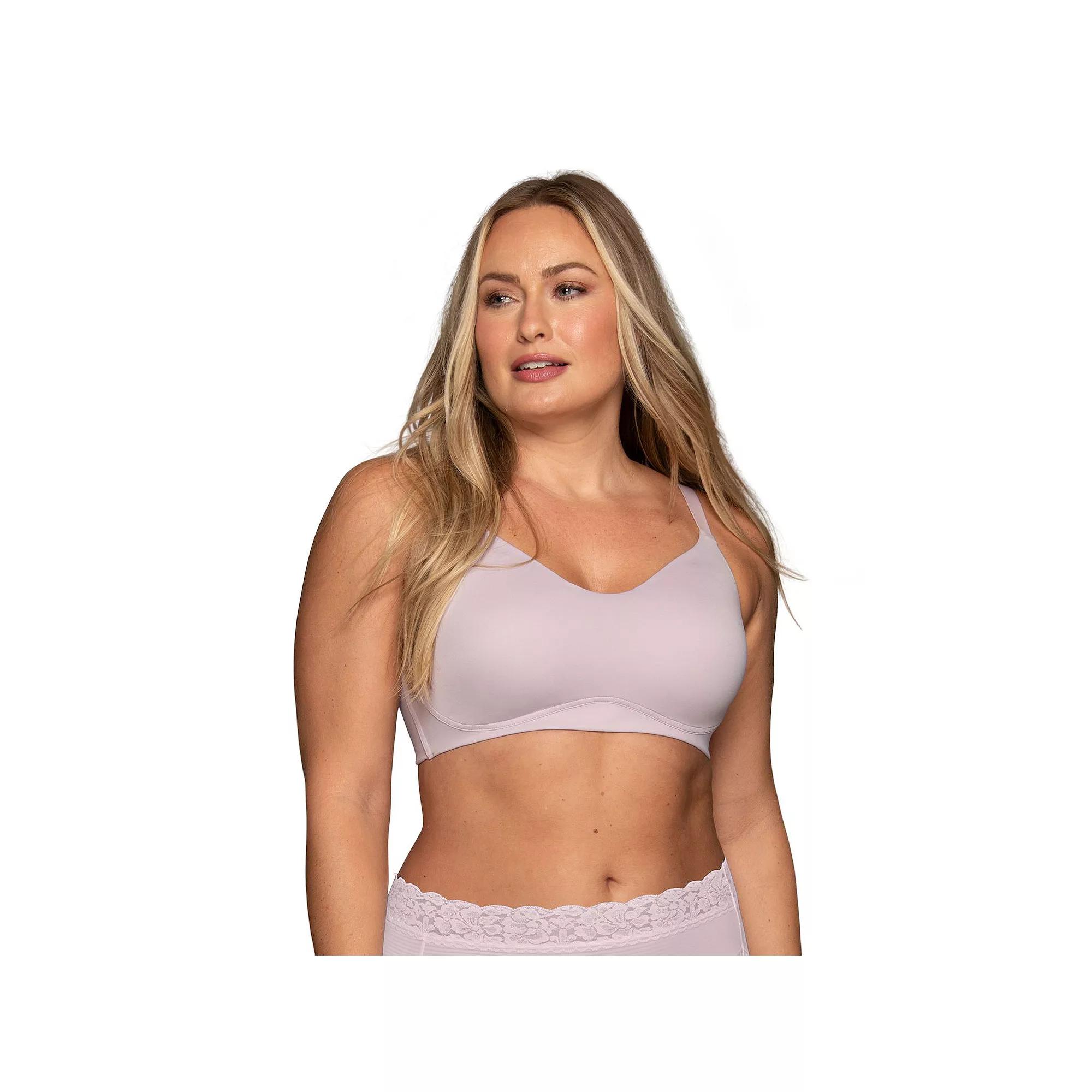 Vanity Fair Lingerie Beauty Back Simple Sizing Wireless Bra 72118, Womens Soft Purple Product Image