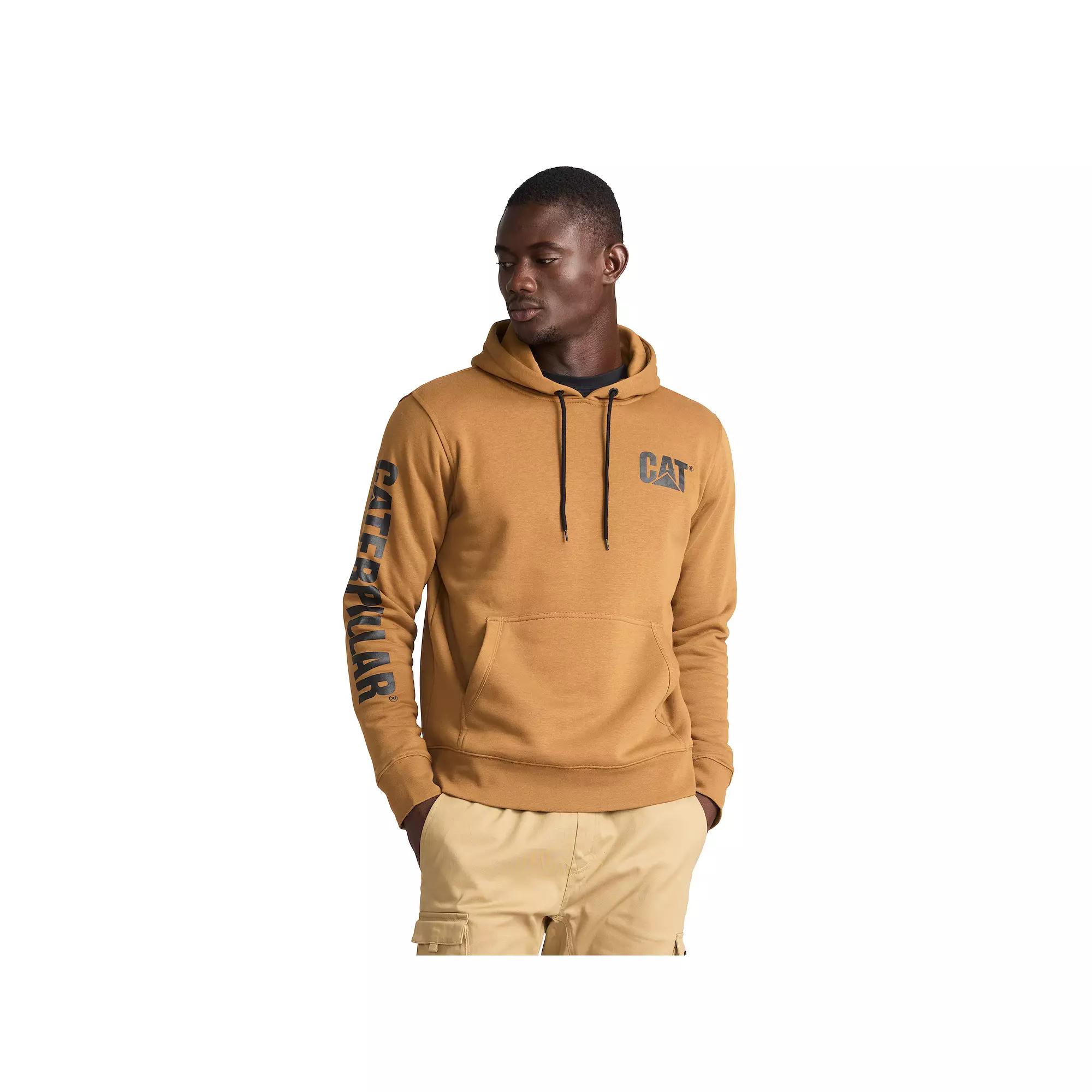 Caterpillar Cat Foundation Trademark Banner Hood Sweatshirt, Men's,  Product Image