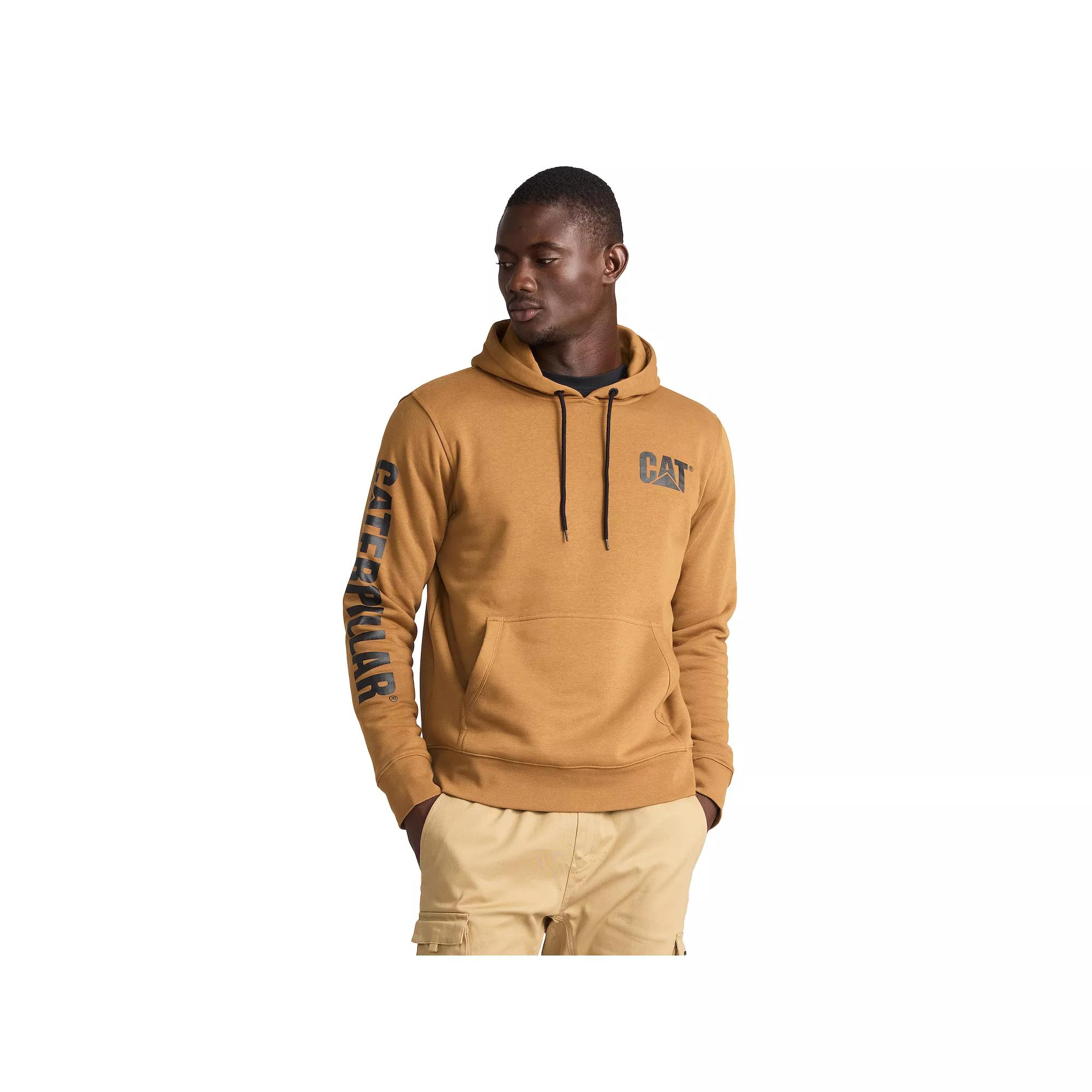 Caterpillar Cat Foundation Trademark Banner Hood Sweatshirt, Men's,  Product Image