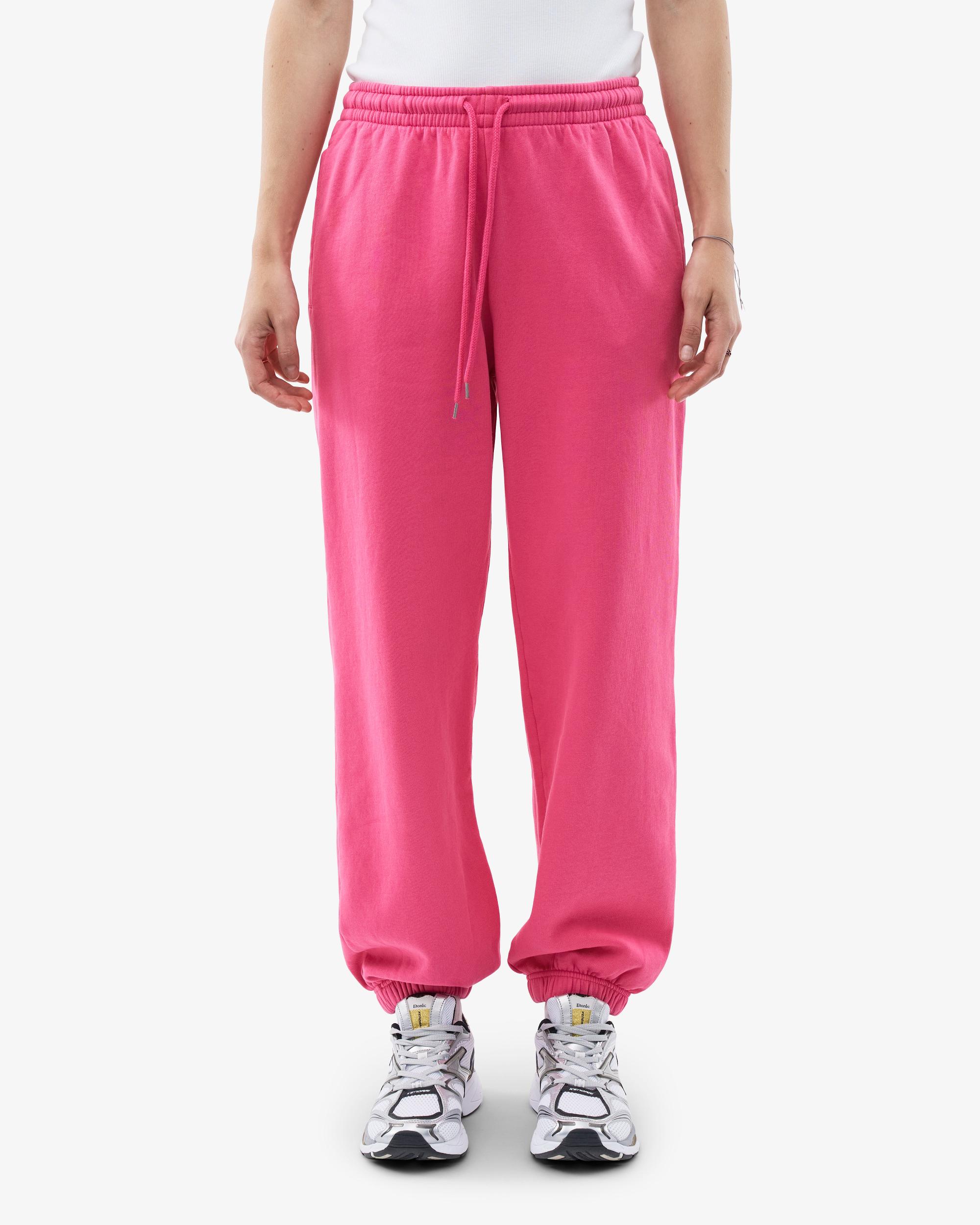 Organic Relaxed Sweatpants - Bubblegum Pink Product Image
