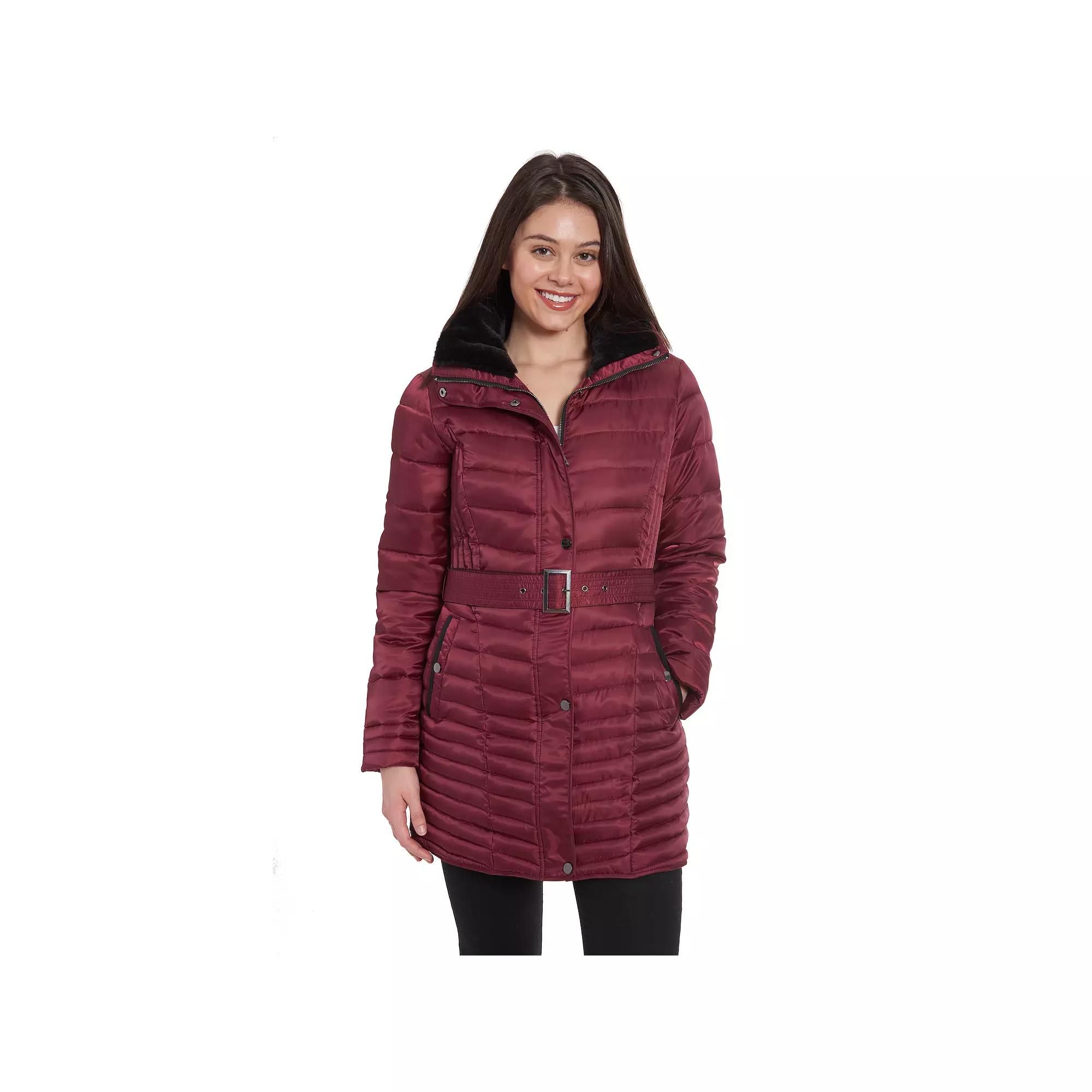 Women's Fleet Street Hooded Quilted Puffer Coat,  Product Image
