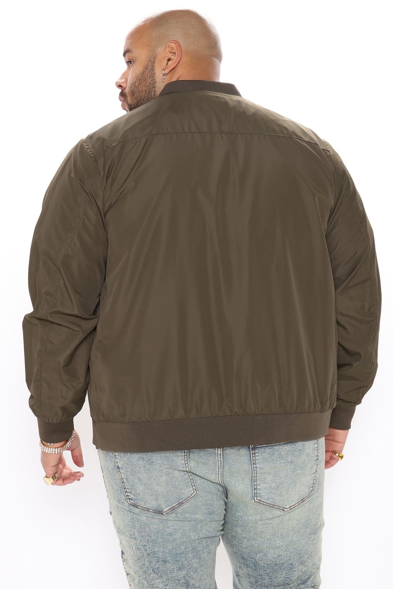 Eddie Bomber Jacket - Olive Product Image