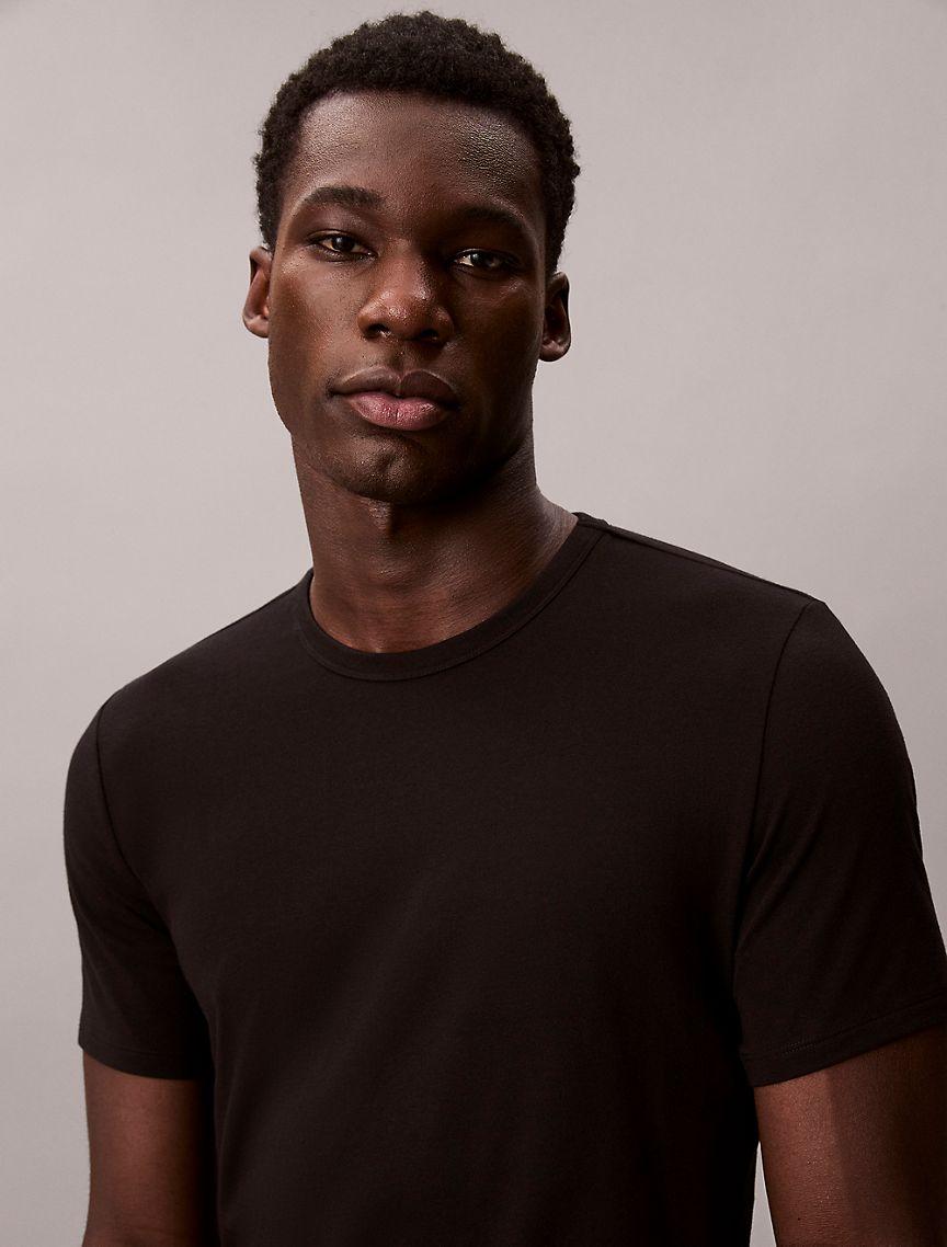 Cotton Stretch Blend 3-Pack Slim Fit Crewneck T-Shirt Product Image