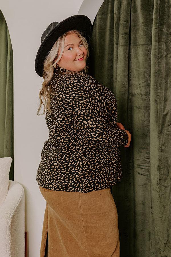 Charming Encounters Knit Sweater Top Curves Product Image