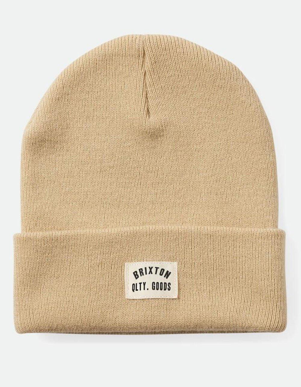 BRIXTON Woodburn Watch Cap Beanie - NATURAL Product Image