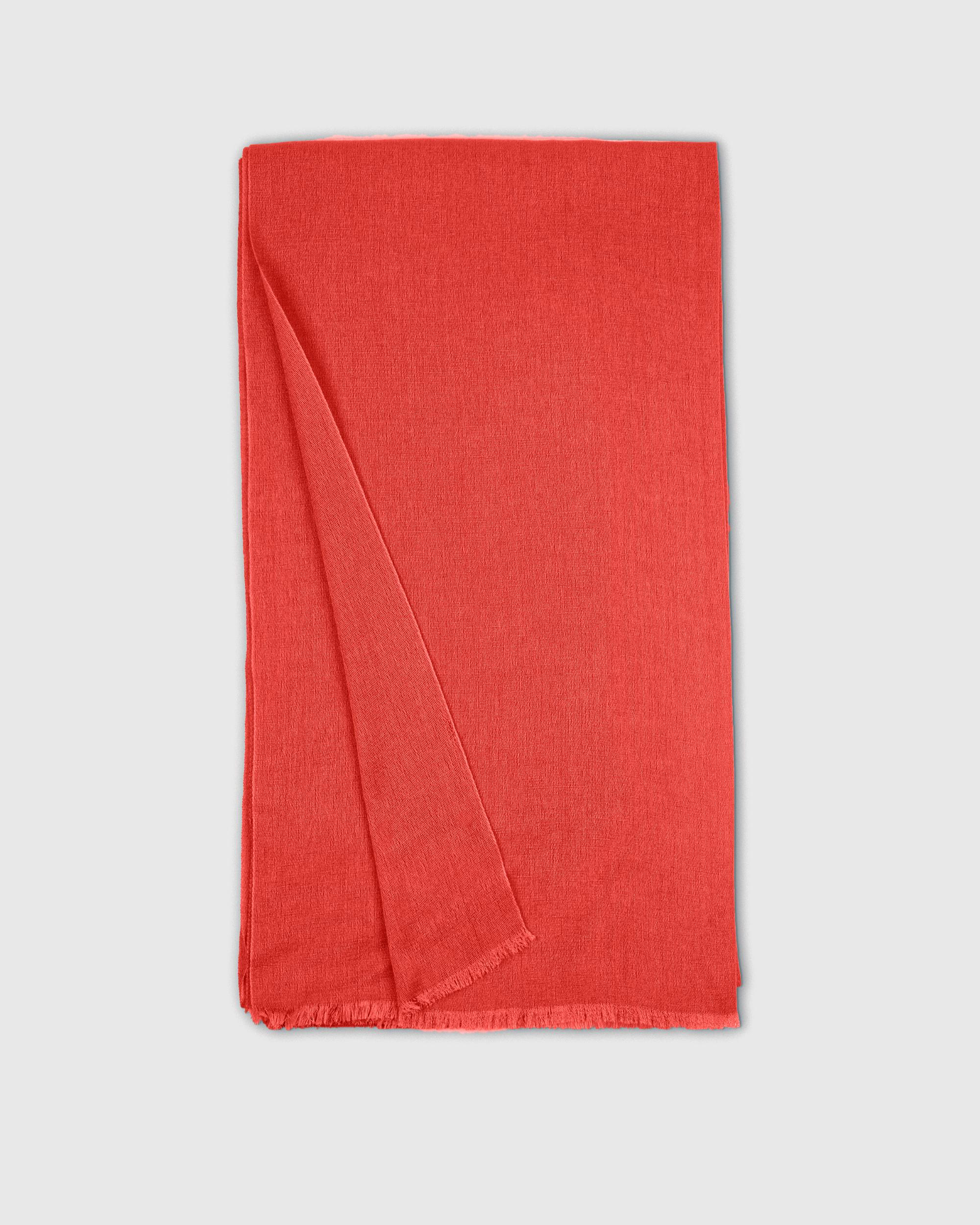 Quince | Women's Featherweight Cashmere Silk Frayed Edge Scarf Product Image