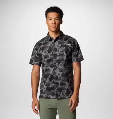 Columbia Mens PFG Wild Cast Camp Shirt- Product Image