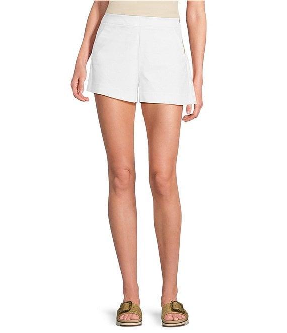 Lilly Pulitzer Sarissa Stretch High-Rise Straight Shorts Product Image