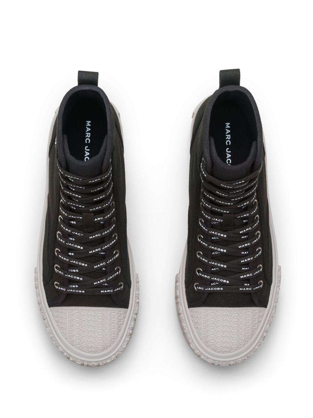75mm platform canvas sneakers Product Image
