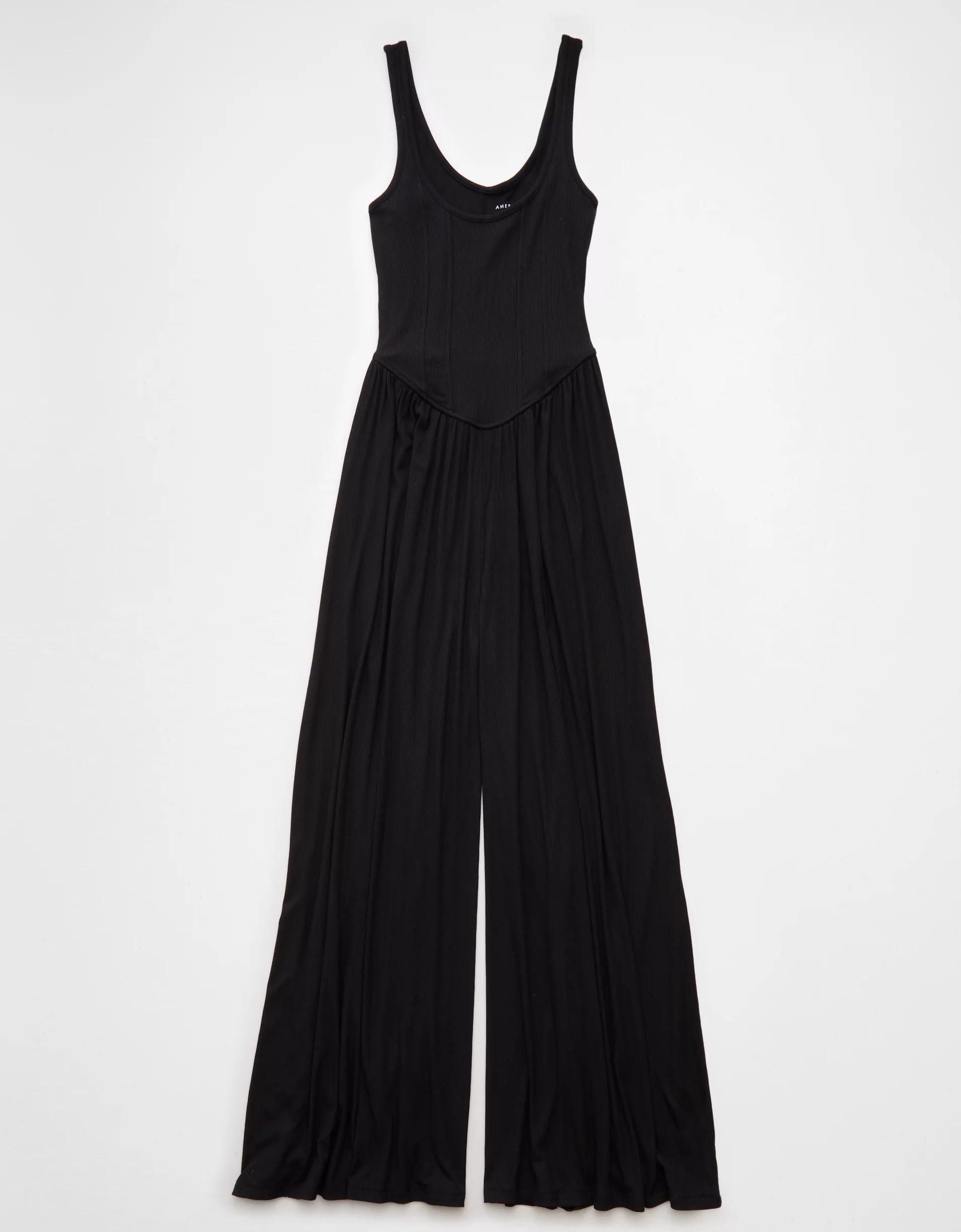 AE Soft & Sexy Seamed Corset Jumpsuit Product Image