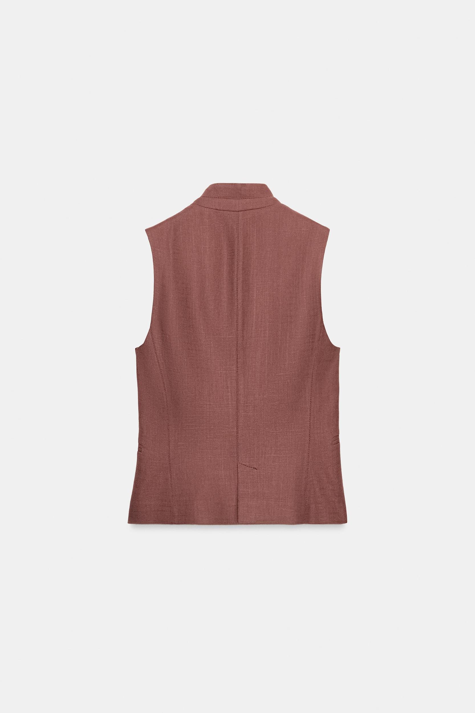 LINEN VEST Product Image