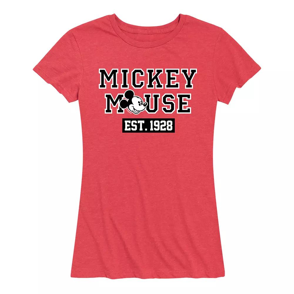 Disney's Mickey Mouse Women's Est. 1928 Graphic Tee,  Product Image