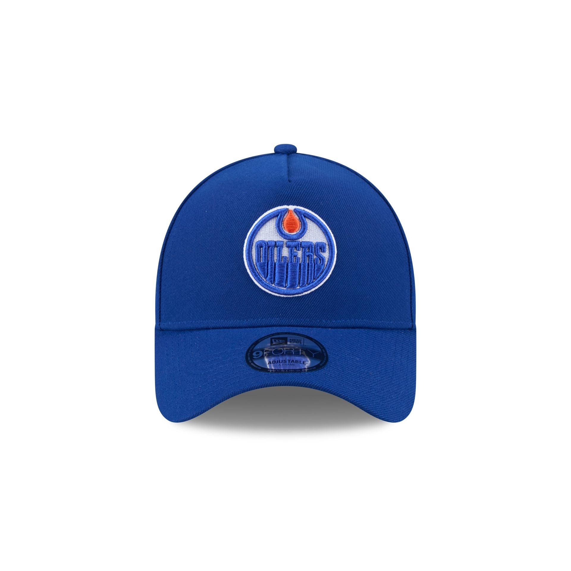 Edmonton Oilers Team 9FORTY A-Frame Snapback Hat Male Product Image