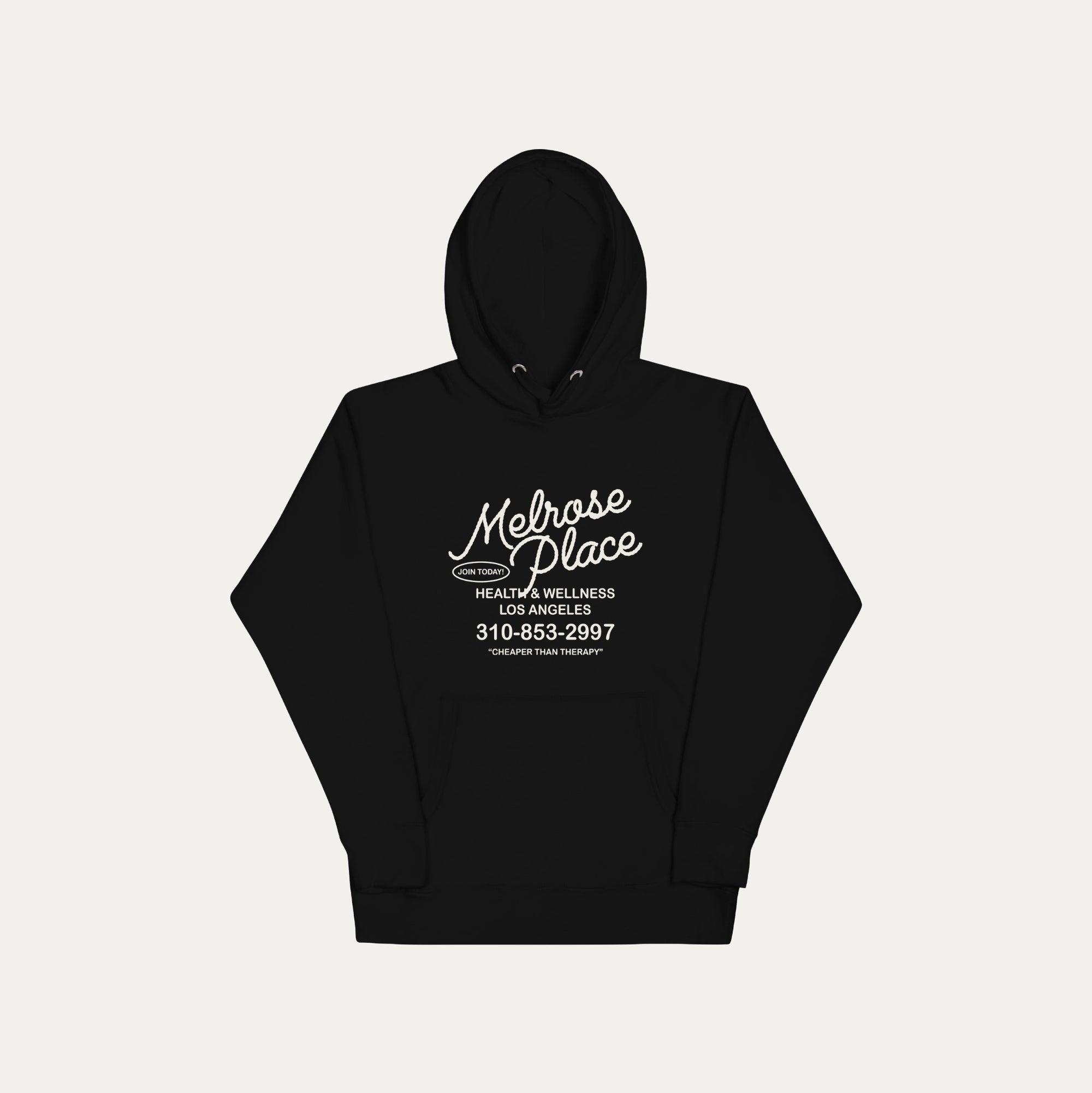 Melrose Place Wellness Graphic Hoodie Male Product Image