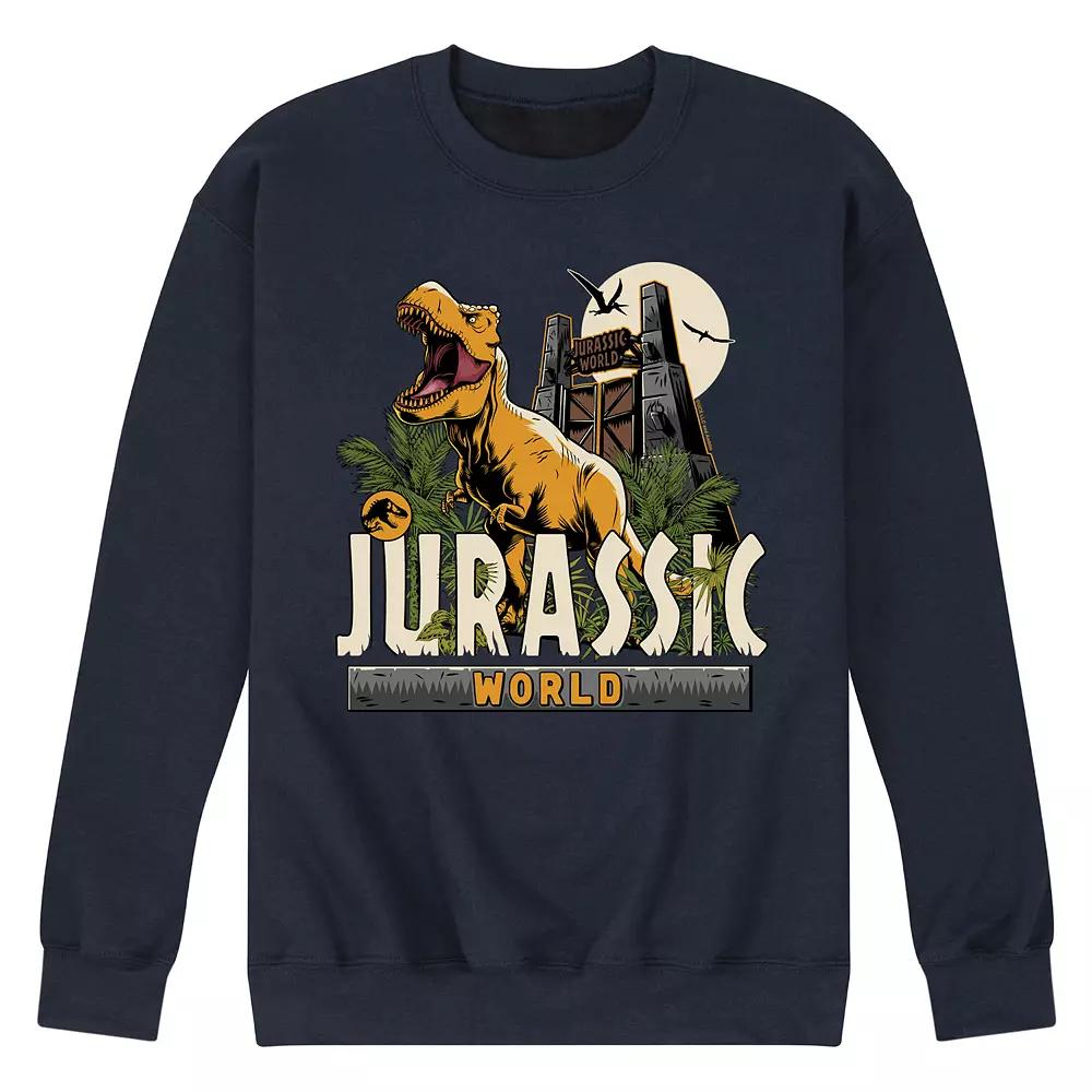 Men's Jurassic World T Rex Fleece Sweatshirt,  Product Image