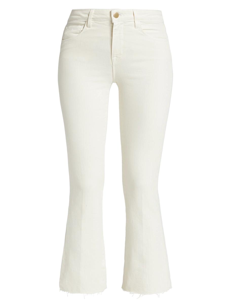 Womens Kendra High-Rise Flared Leg Jeans Product Image