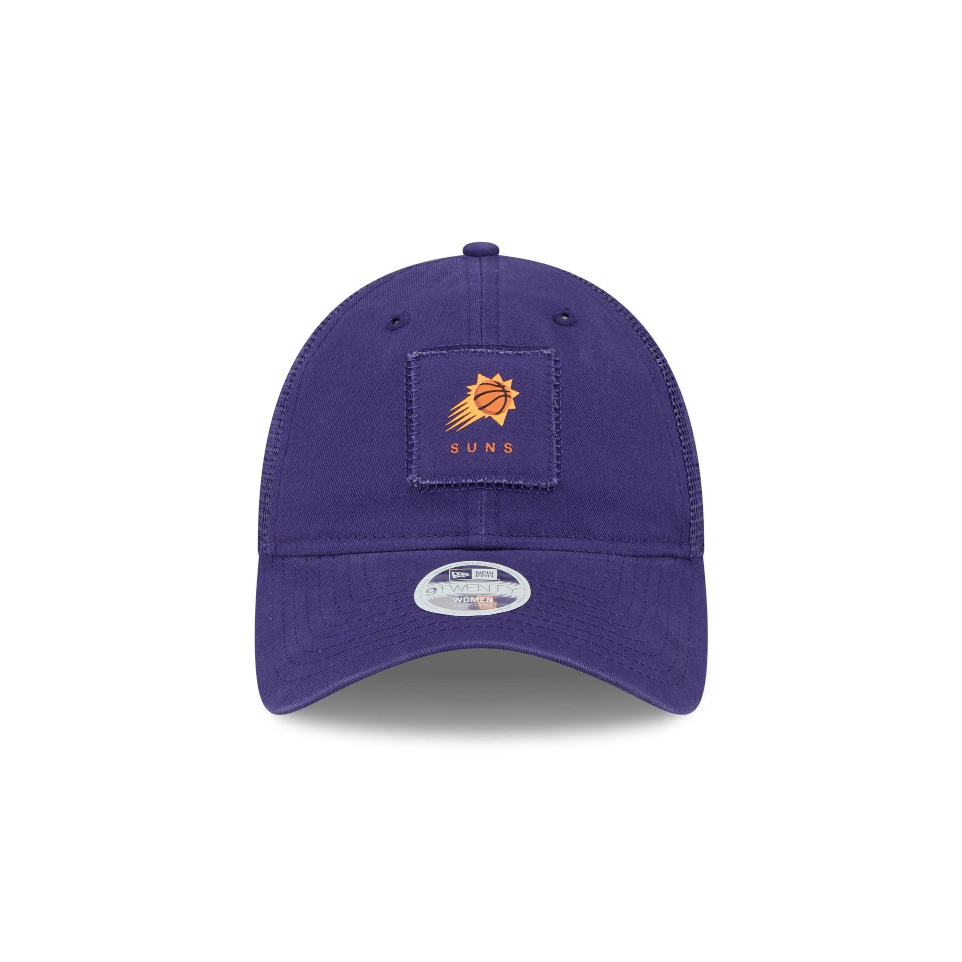 Phoenix Suns Women's Square Stitch 9TWENTY Trucker Hat Female Product Image