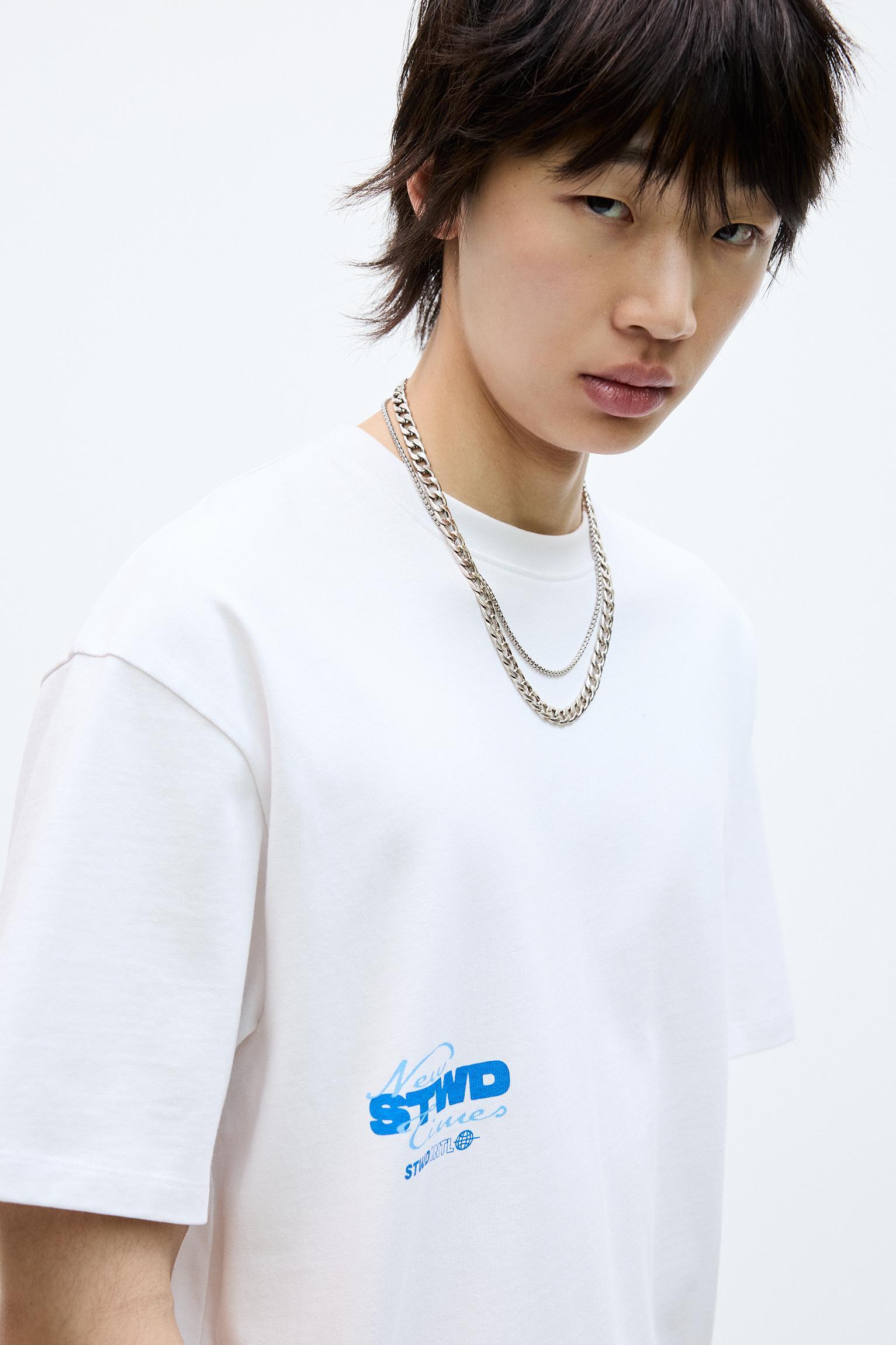 Basic T-shirt with STWD graphic Product Image