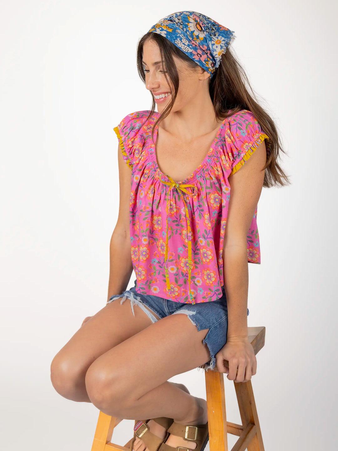 Camille Cotton Swing Top Product Image