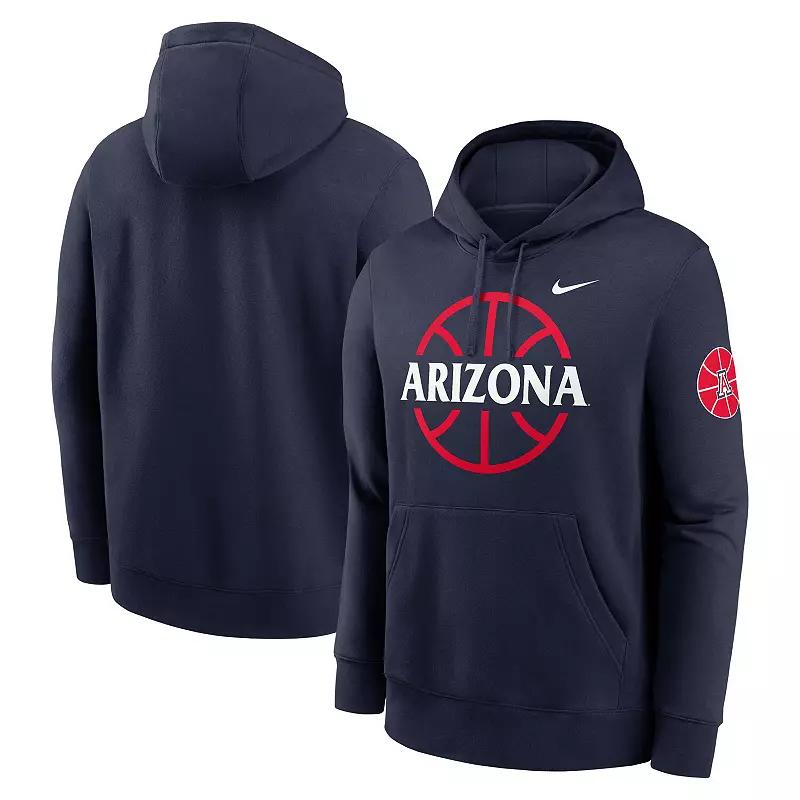 Men's Nike Scarlet Ohio State Buckeyes Primetime Alternate Logo Club Fleece Pullover Hoodie,  Product Image