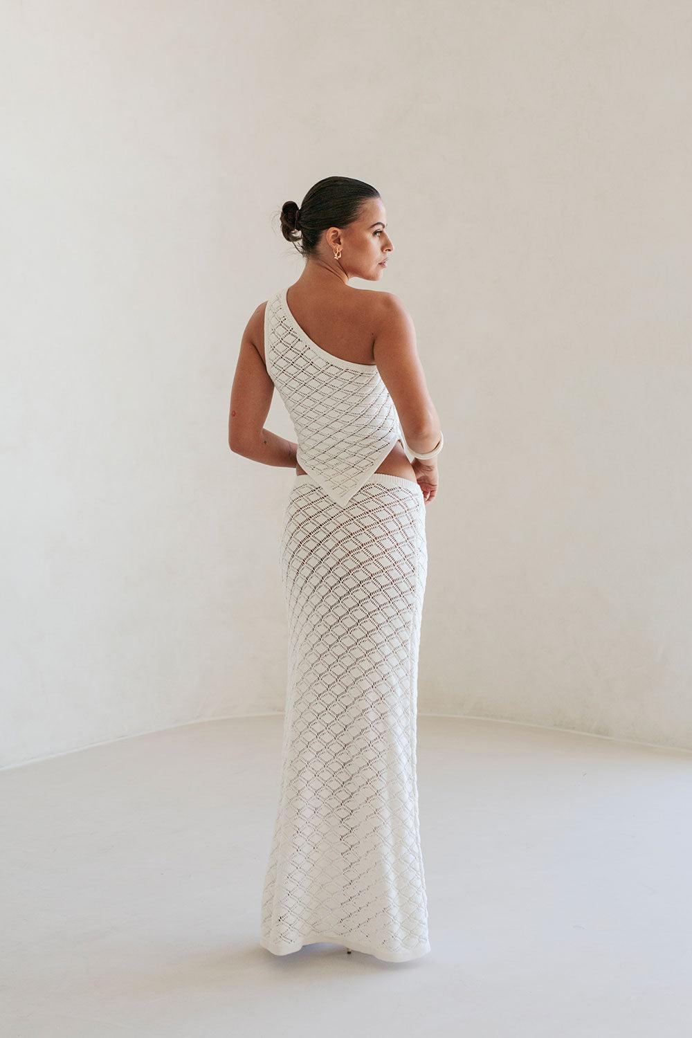 Ria Skirt - White Product Image