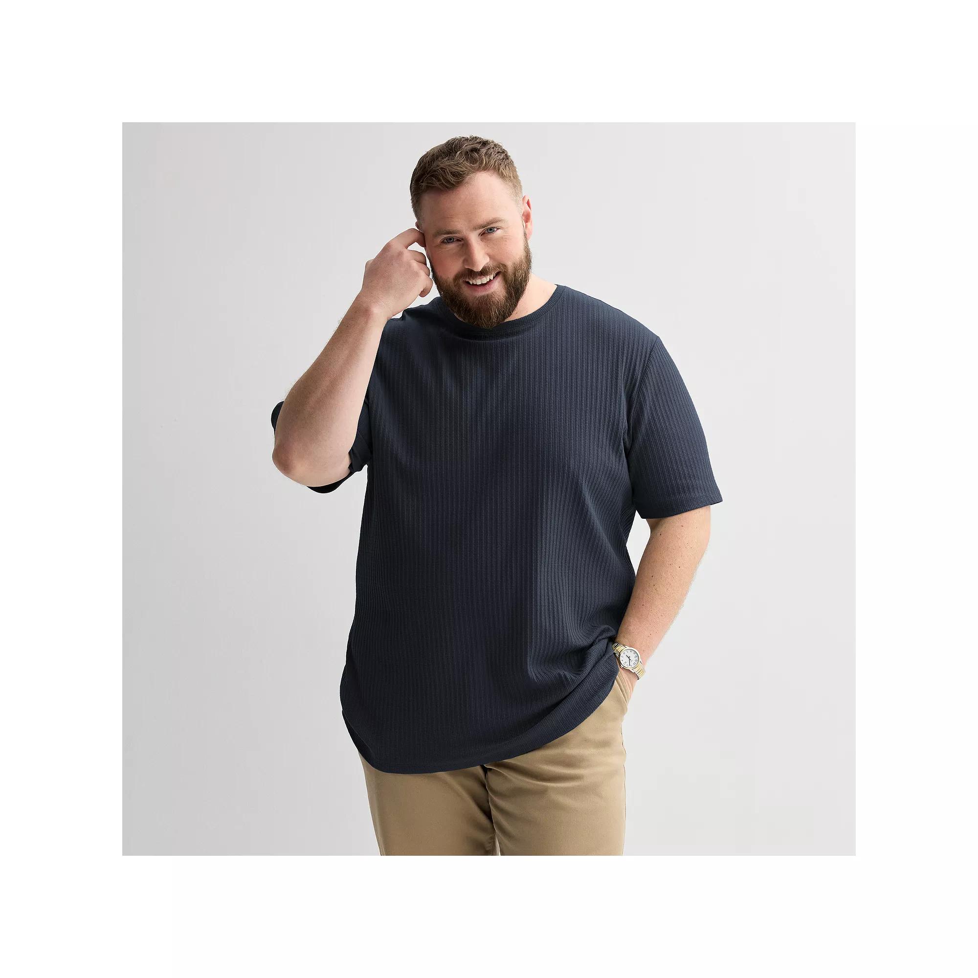 Big & Tall Apt. 9® Textured Tee, Men's,  Product Image