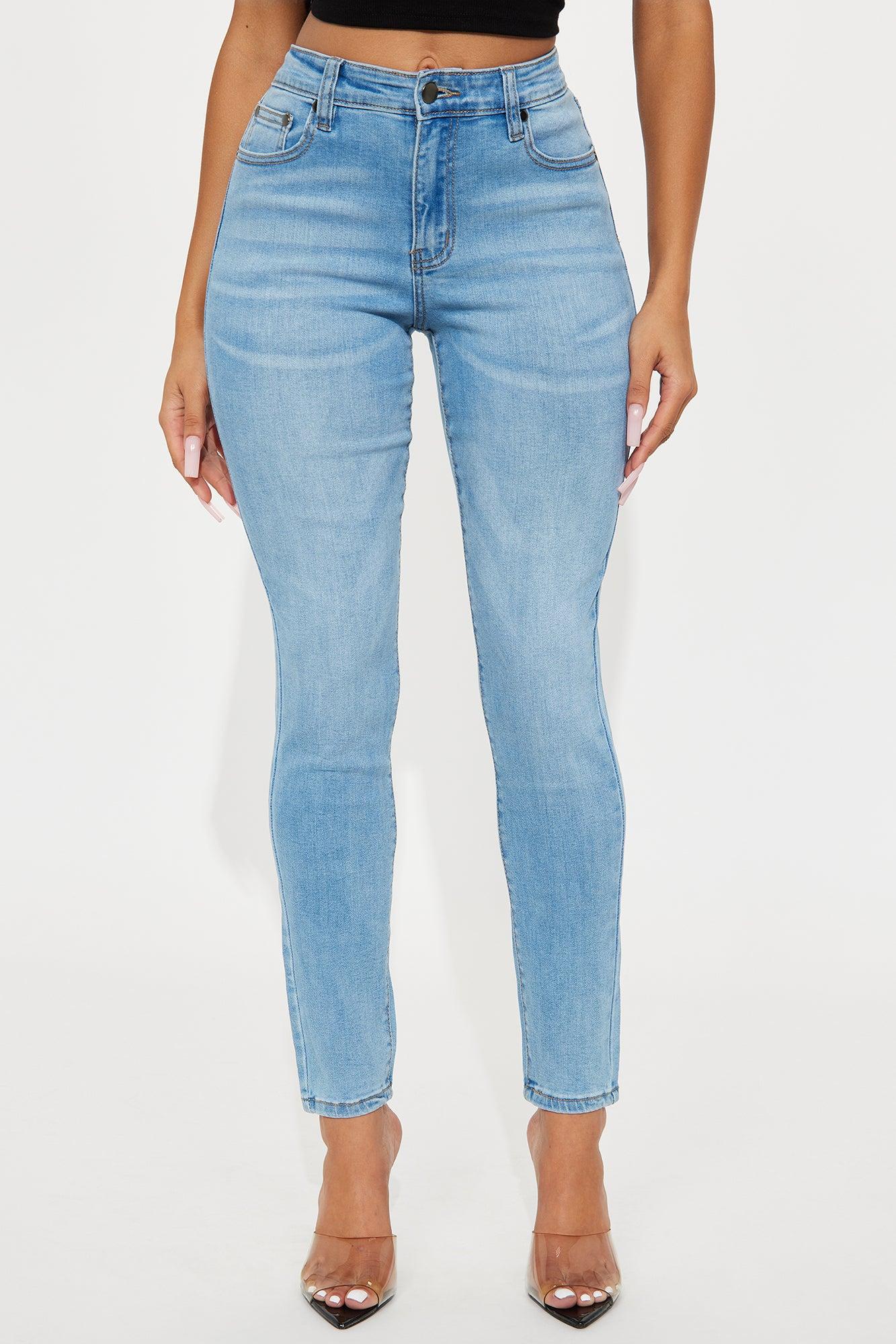 Classic Premium High Rise Skinny Jeans - Light Wash Female Product Image