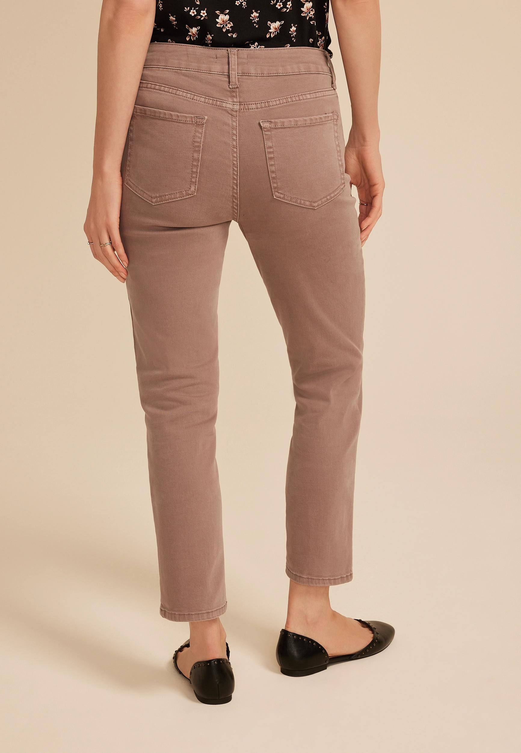 m jeans by maurices™ Slim Straight Ankle High Rise Jean Product Image