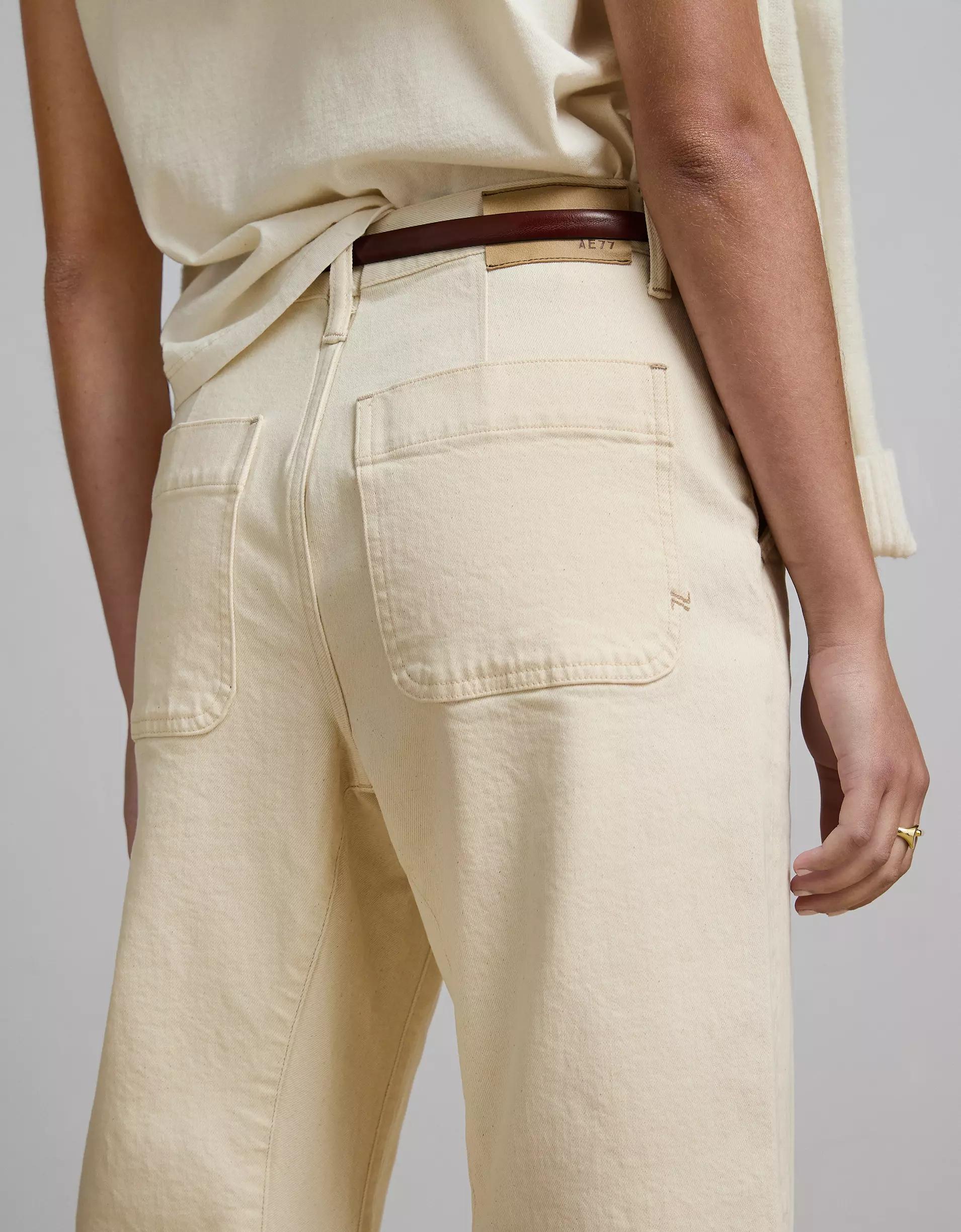 AE77 Premium Barrel Jean Product Image