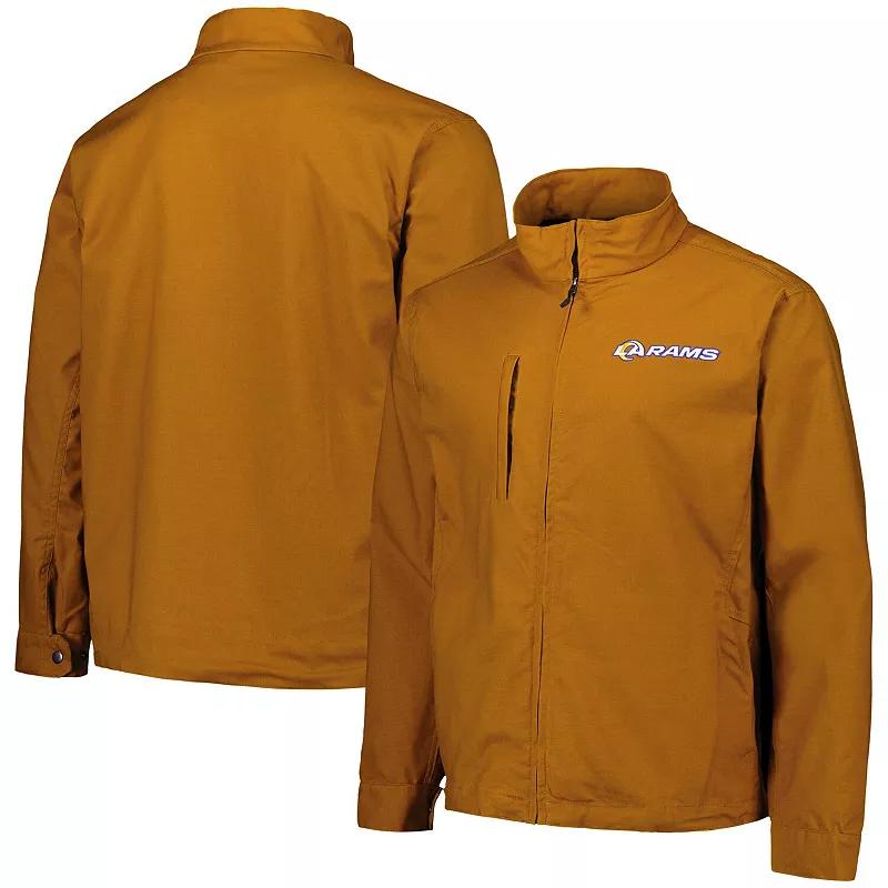 Mens Dunbrooke Tan Buffalo Bills Journey Workwear Tri-Blend Full-Zip Jacket Product Image