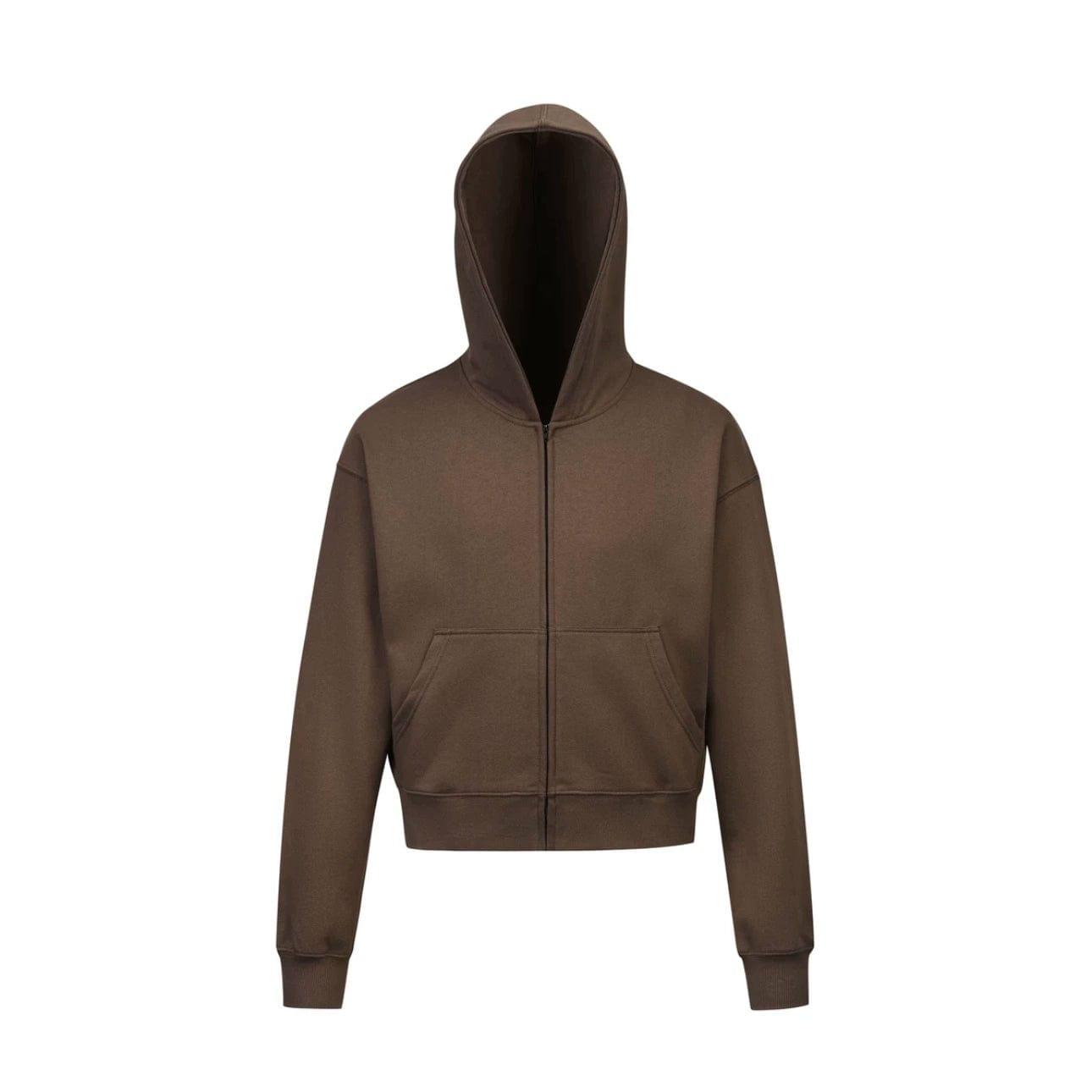 RT No. 10828 BOXY ZIP-UP HOODIE Product Image