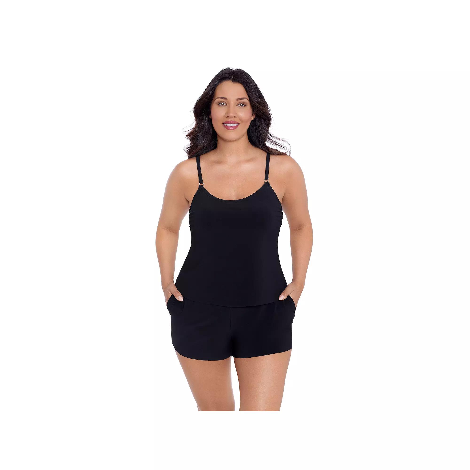 Women's Trimshaper Farrah Swim Romper,  Product Image