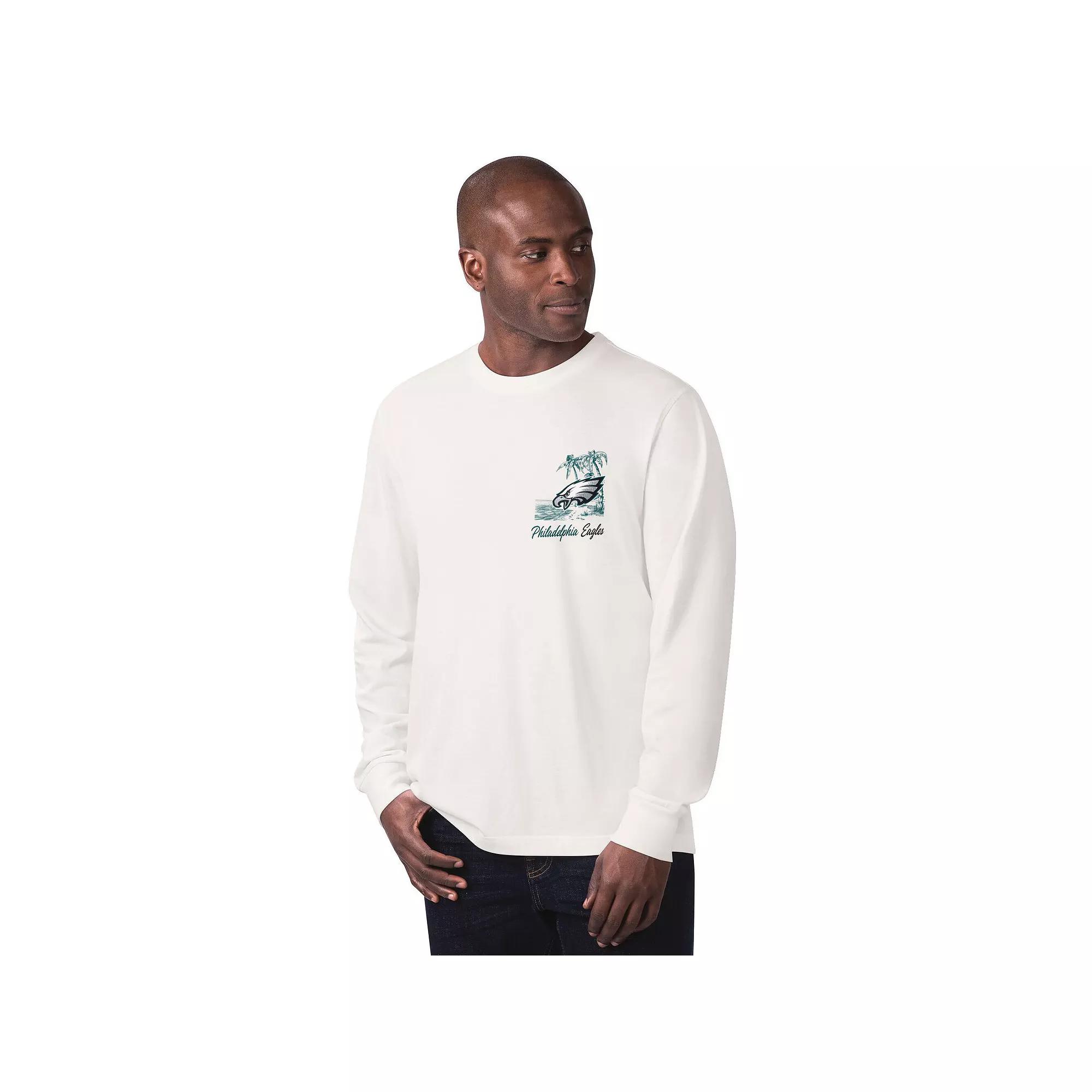 Men's Margaritaville Gray Indianapolis Colts It's Five O'Clock Somewhere Long Sleeve T-Shirt,  Product Image