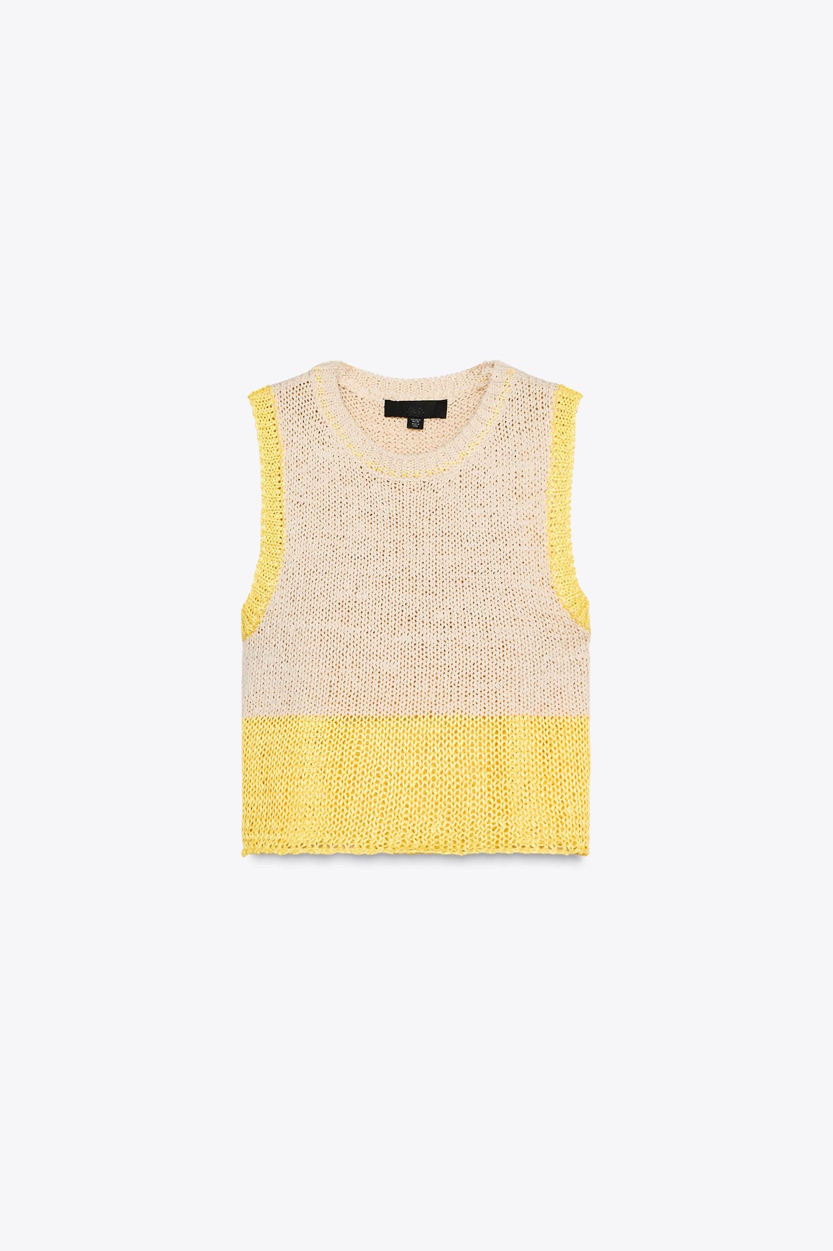KNIT CROP TOP Product Image