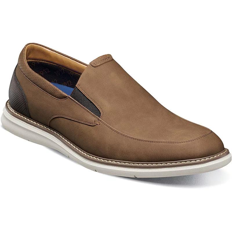 Nunn Bush® Chase Men's Casual Moc Toe Slip-On Shoes, Size: 10.5 Wide, Red Team Product Image