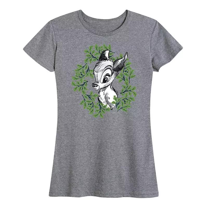 Disney's Bambi Women's Wreath Graphic Tee,  Product Image