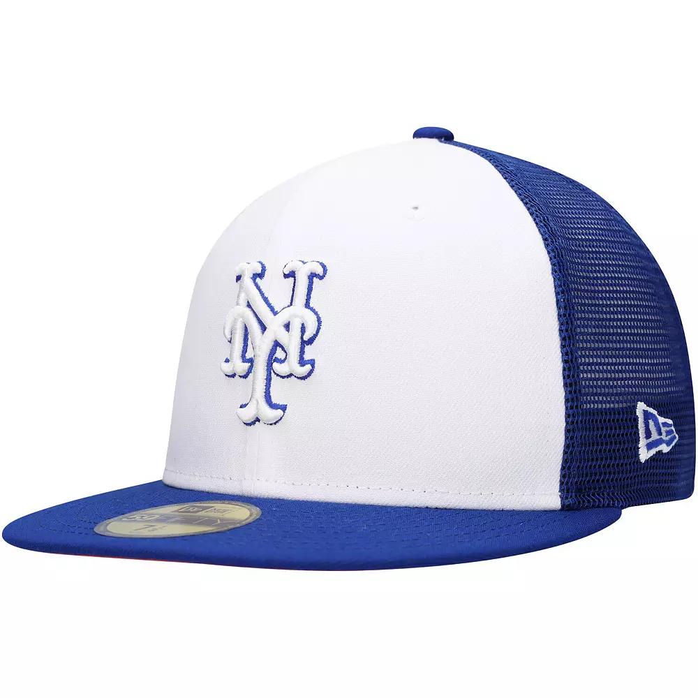 Men's New Era  Royal/White New York Mets 2023 On-Field Batting Practice 59FIFTY Fitted Hat, Size: 6 7/8 Product Image