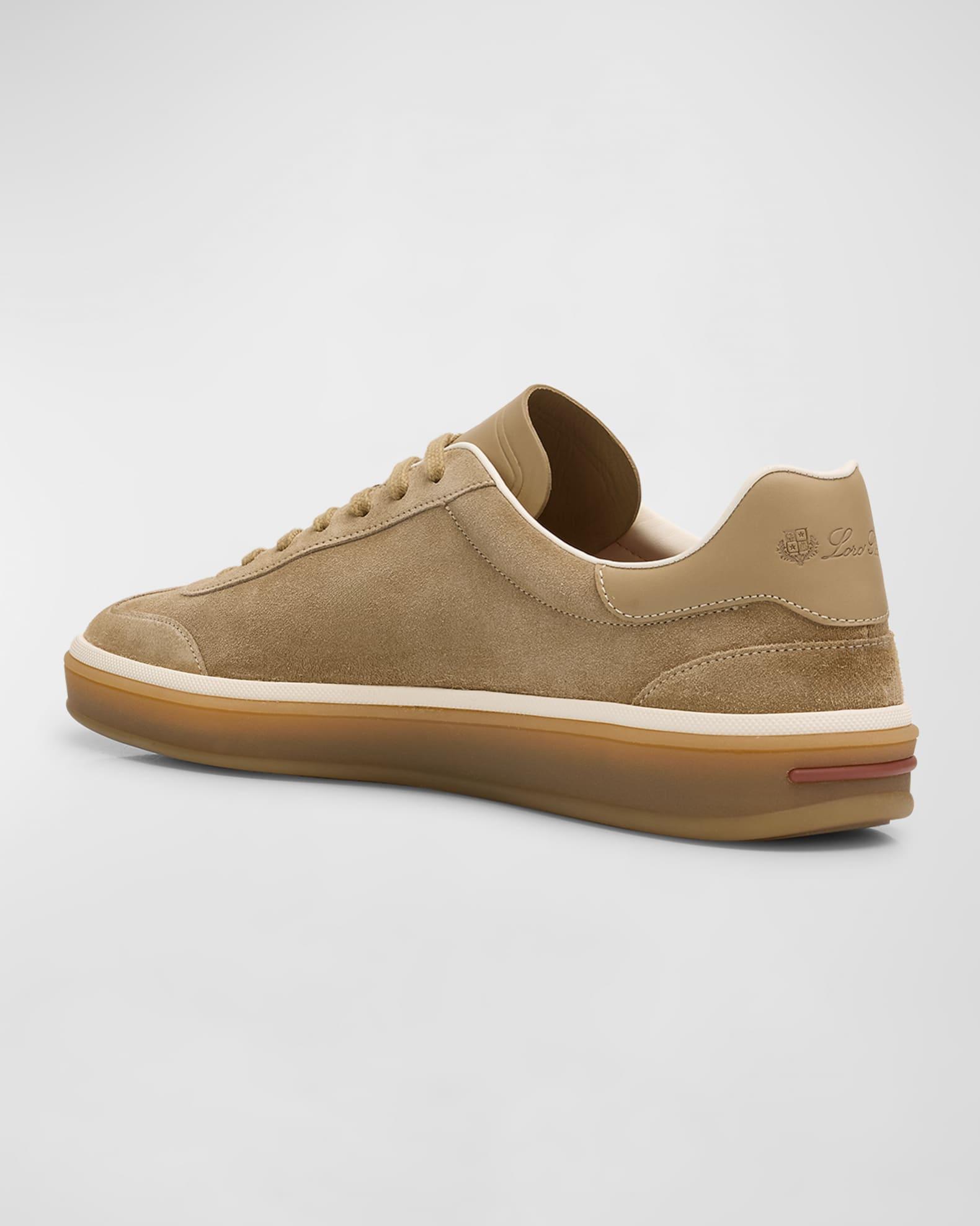 Men's Tennis Walk Suede Low-Top Sneakers Product Image