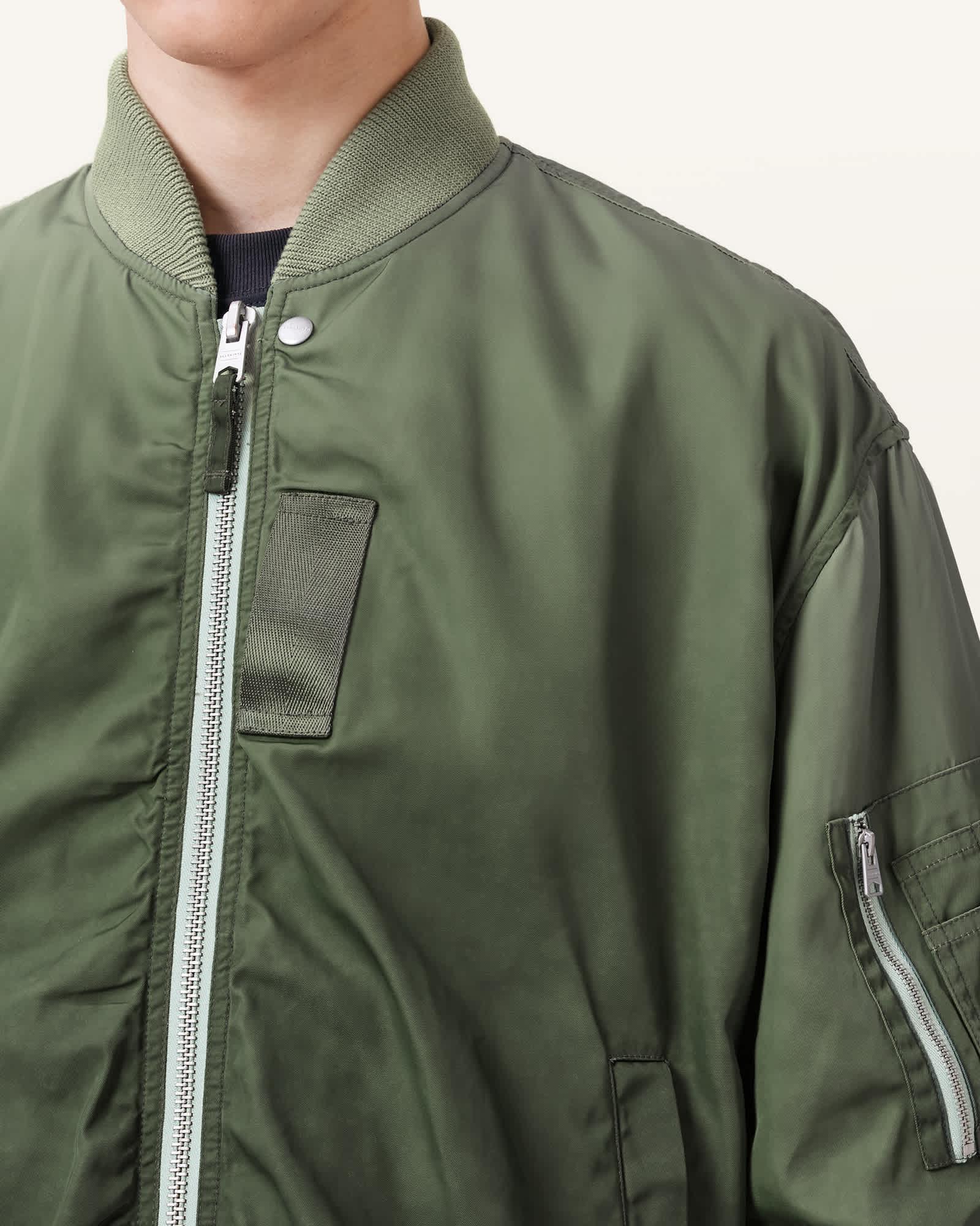 Cascade Relaxed Fit Bomber Jacket Product Image