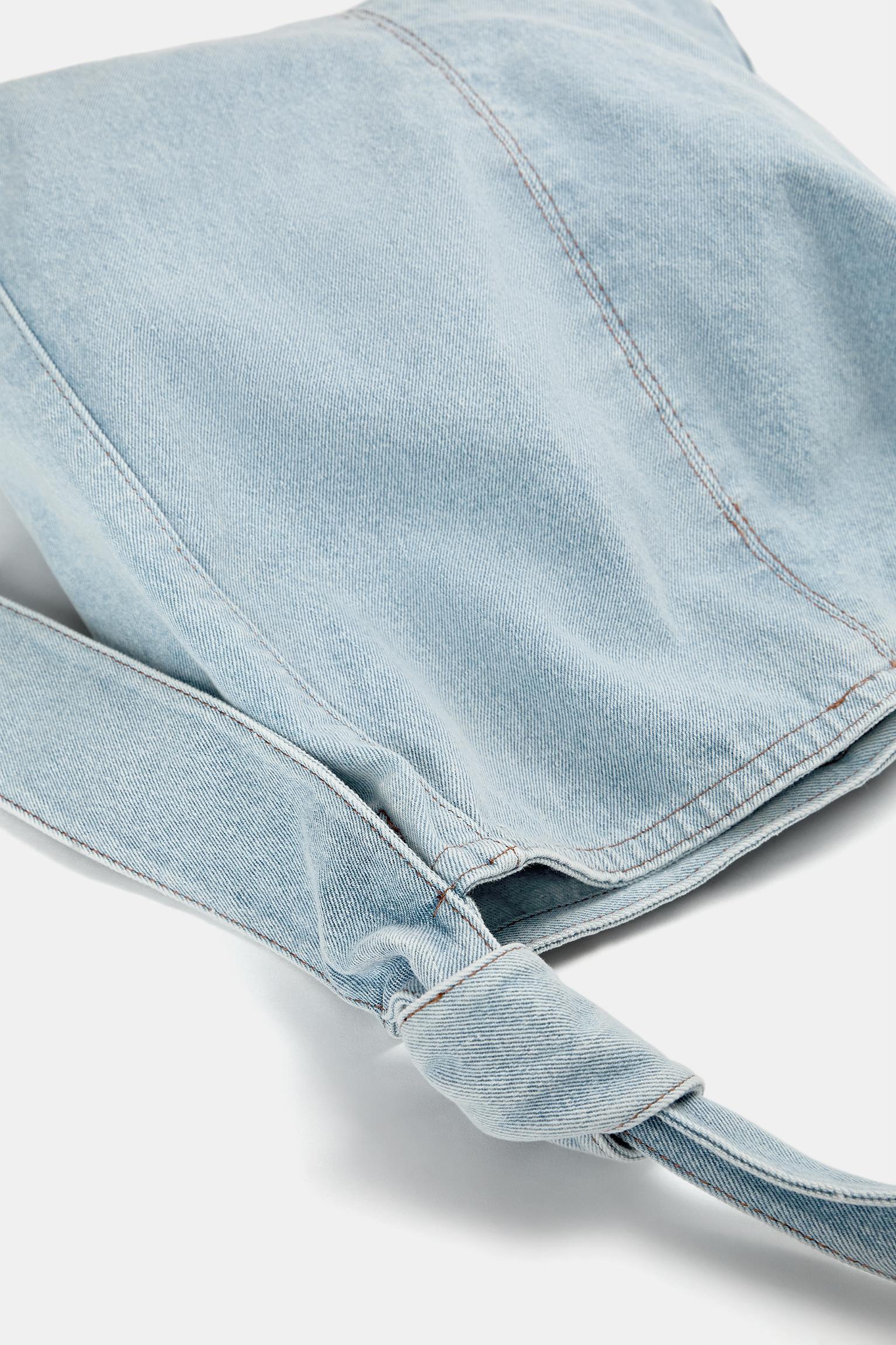 Denim shopper bag Product Image