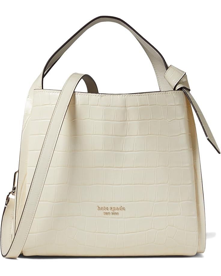 Gramercy Racing Stripe Plaid Twill Fabric Medium Bucket Bag Product Image