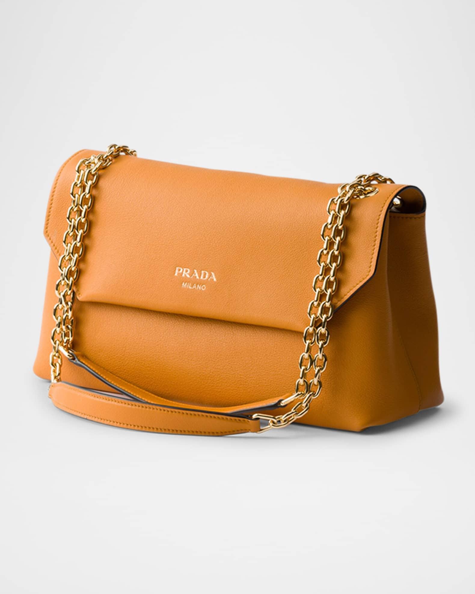 Doux Medium Chain Leather Shoulder Bag Product Image