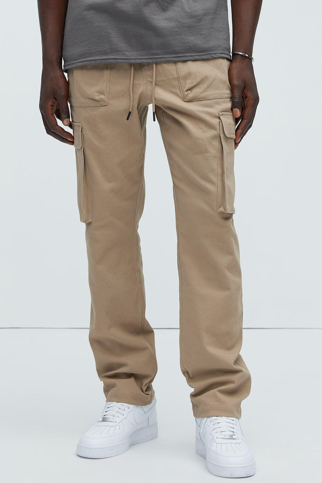 Cadet Utility Slim Cargo Pants - Khaki Product Image