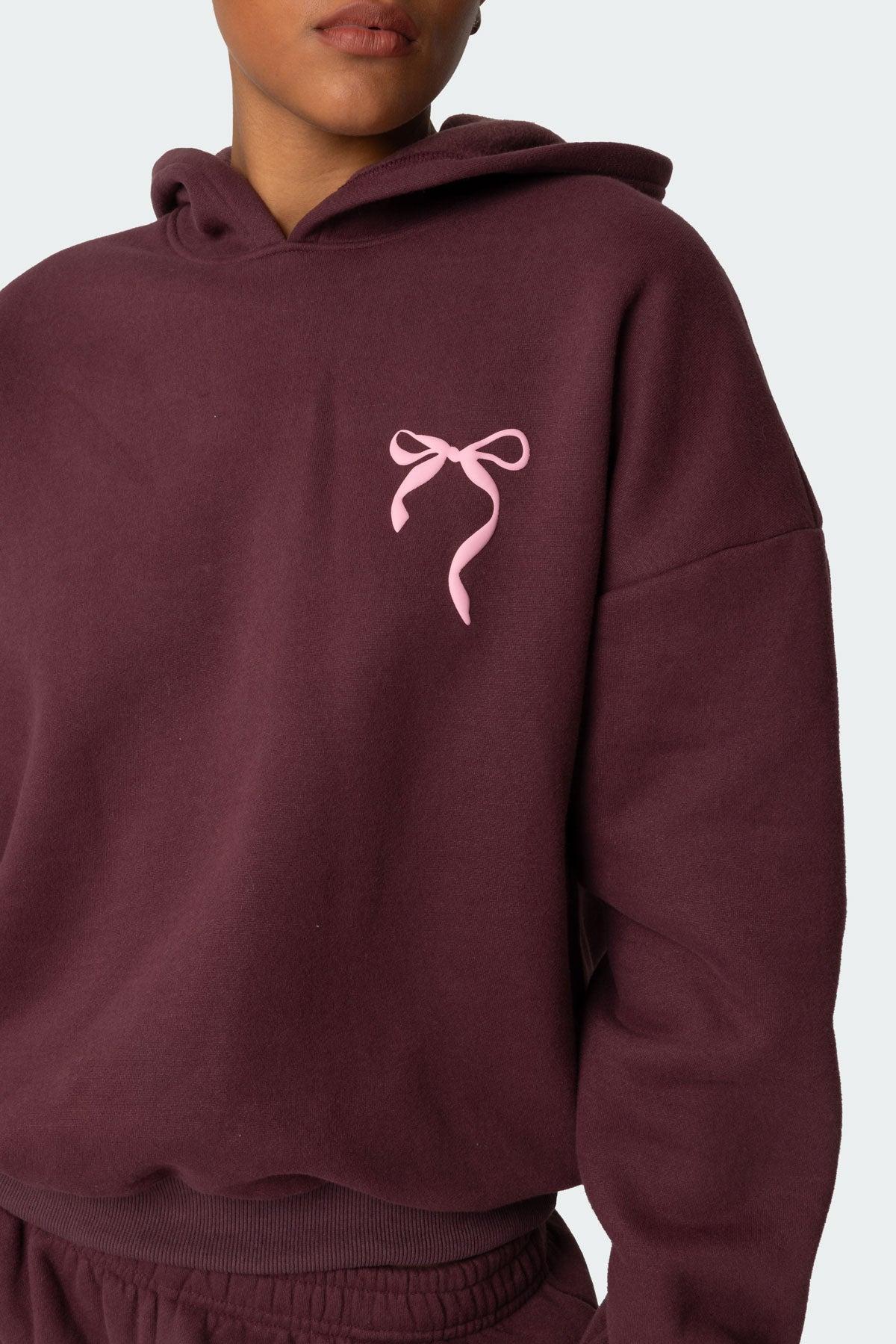 Sasha Bow Detail Hoodie Product Image
