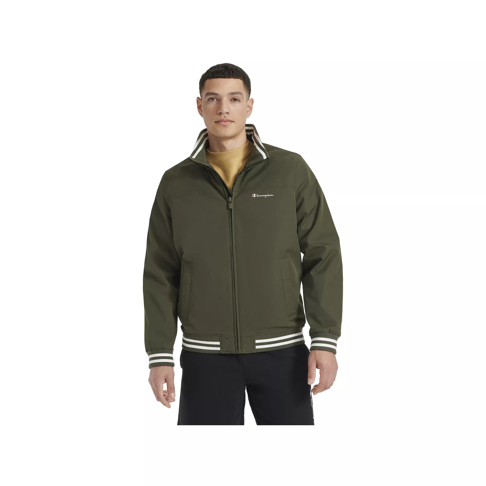 Men's Champion Performance Bomber Jacket, Size: Medium, Blue Product Image