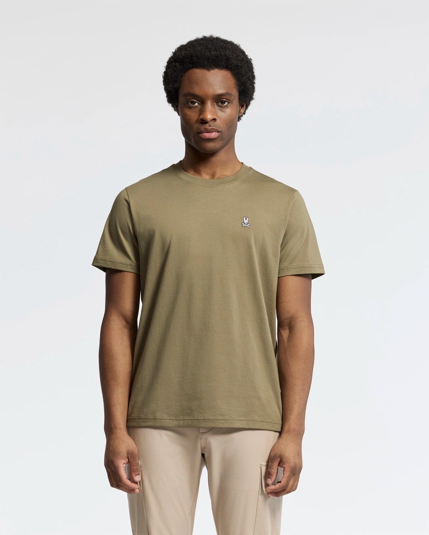 MENS CLASSIC CREW NECK TEE - B6U014F200 Male Product Image